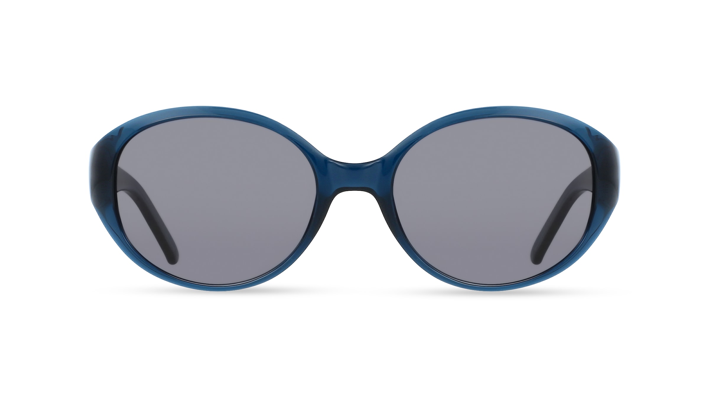 Fielmann JIL 015 SUN CL Damen-Sonnenbrille Vollrand Oval Acetat-Gestell, blau