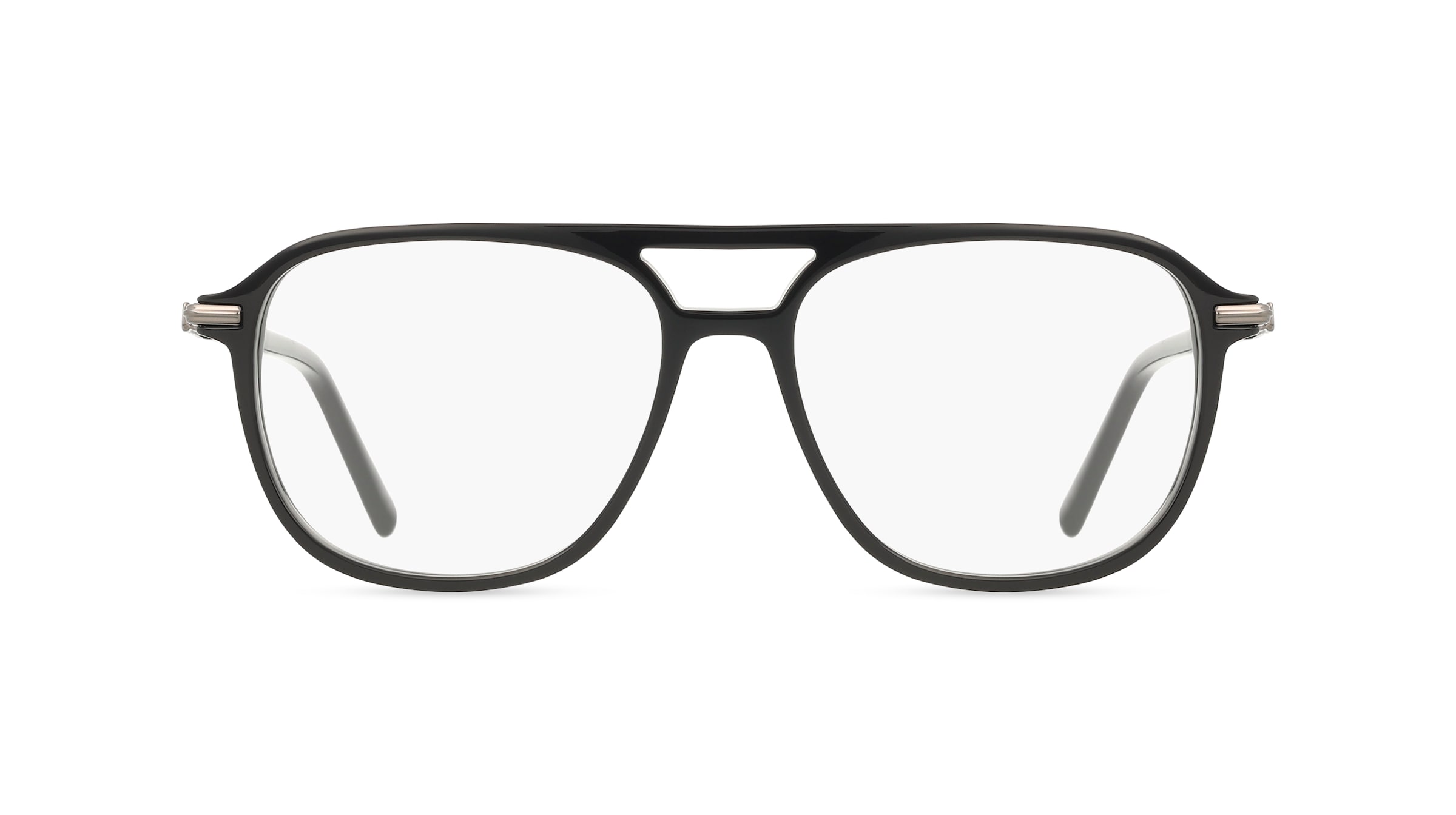 Ferragamo SF3006 Unisex-Brille inkl. Gläser Vollrand Pilot Acetat-Gestell 56/16/145, schwarz