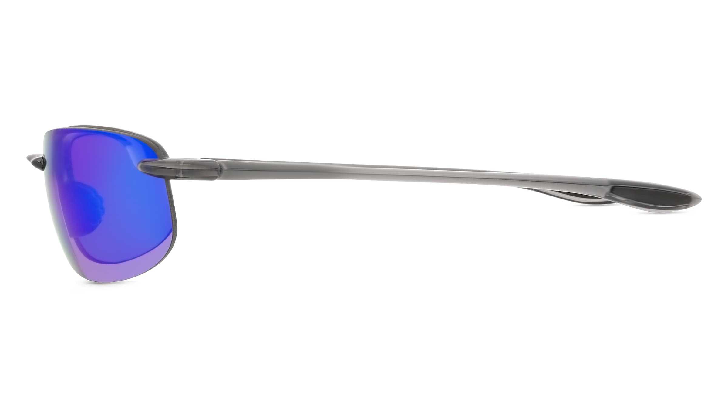 Thumbnail - Maui Jim B407 Unisex-Sonnenbrille Randlos Quadratisch Kunststoff-Gestell, grau