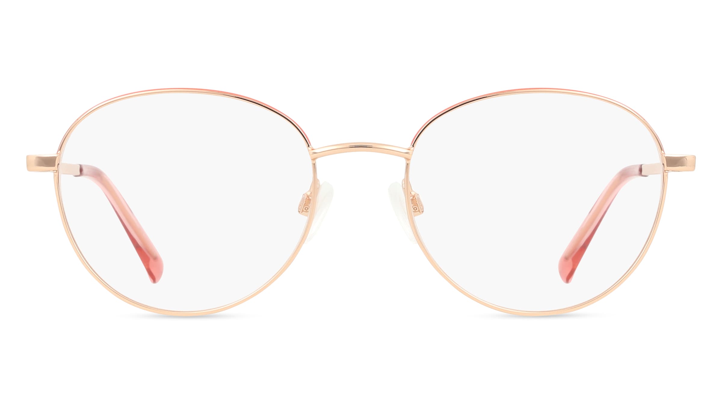 Fielmann OU 060 FLEX CL KIRA Damen-Brille inkl. Gläser Vollrand Oval Edelstahl-Gestell 50mm/18mm/135mm, gold