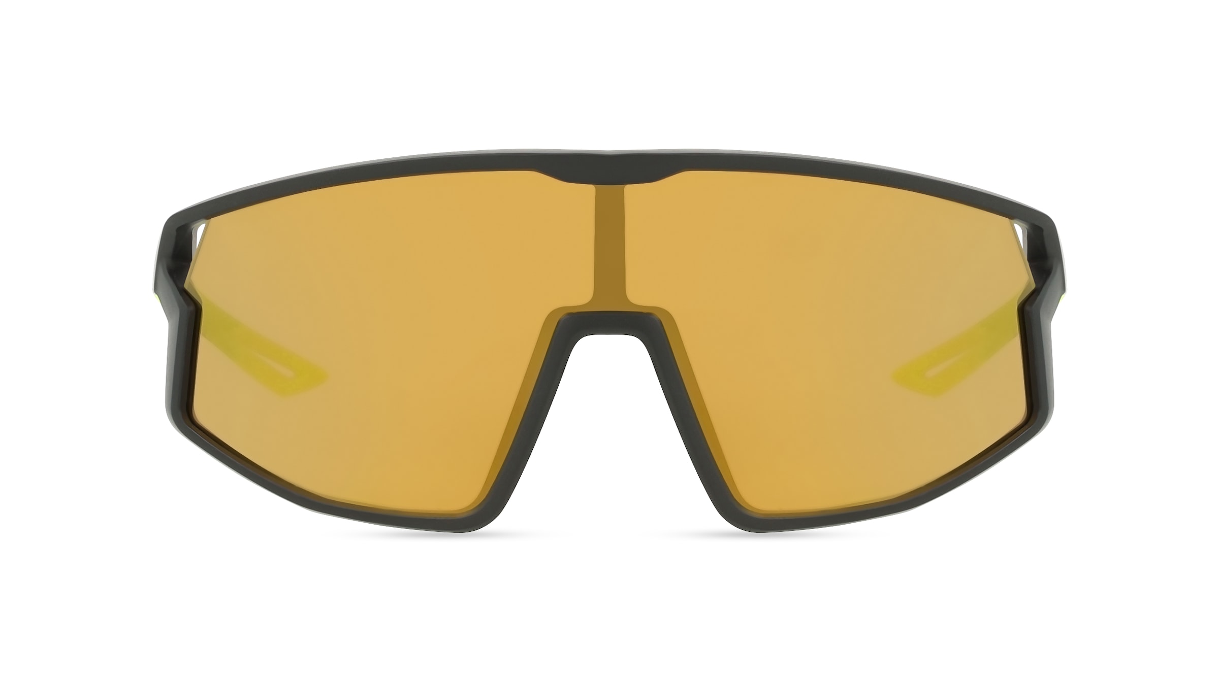 Uvex Sports S533076 skyryse jr. Kinder-Sonnenbrille Vollrand Monoscheibe Kunststoff-Gestell, Schwarz