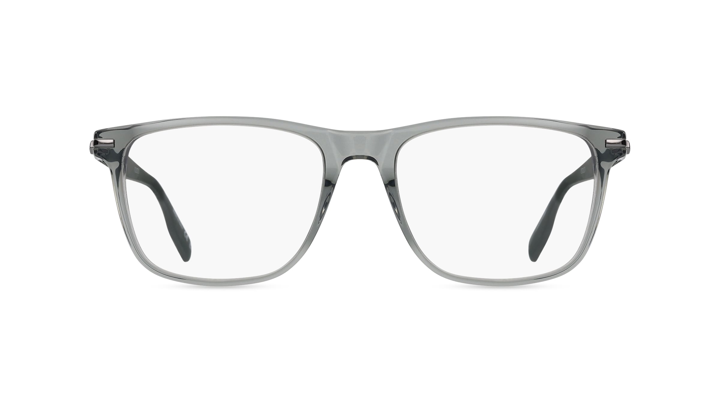 Montblanc MB0251O Herren-Brille inkl. Gläser Vollrand Rechteckig Acetat-Gestell 56mm/18mm/145mm, grau