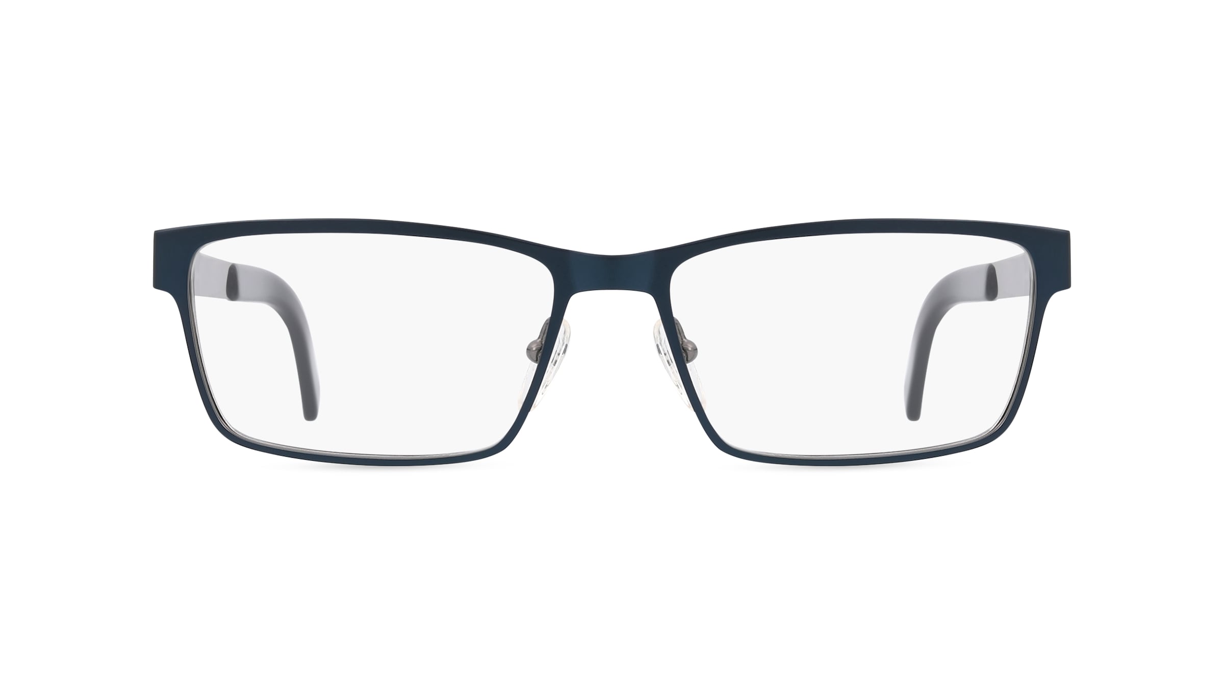 Fielmann OPH 9945 CL Herren-Brille inkl. Gläser Vollrand Eckig Edelstahl-Gestell 54mm/17mm/140mm, blau