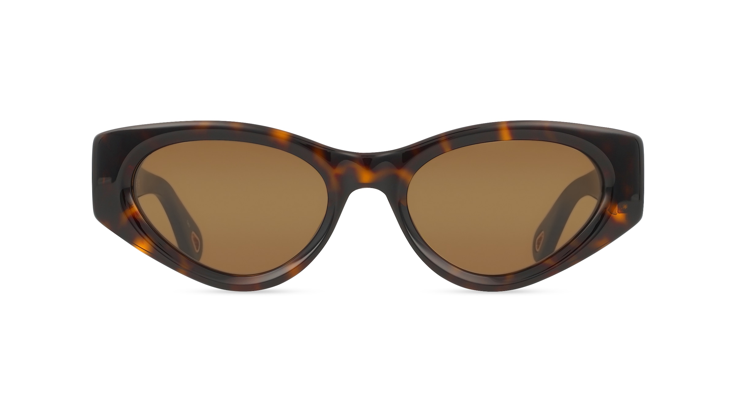 Chloé CH0259S Damen-Sonnenbrille Vollrand Cateye Acetat-Gestell, braun