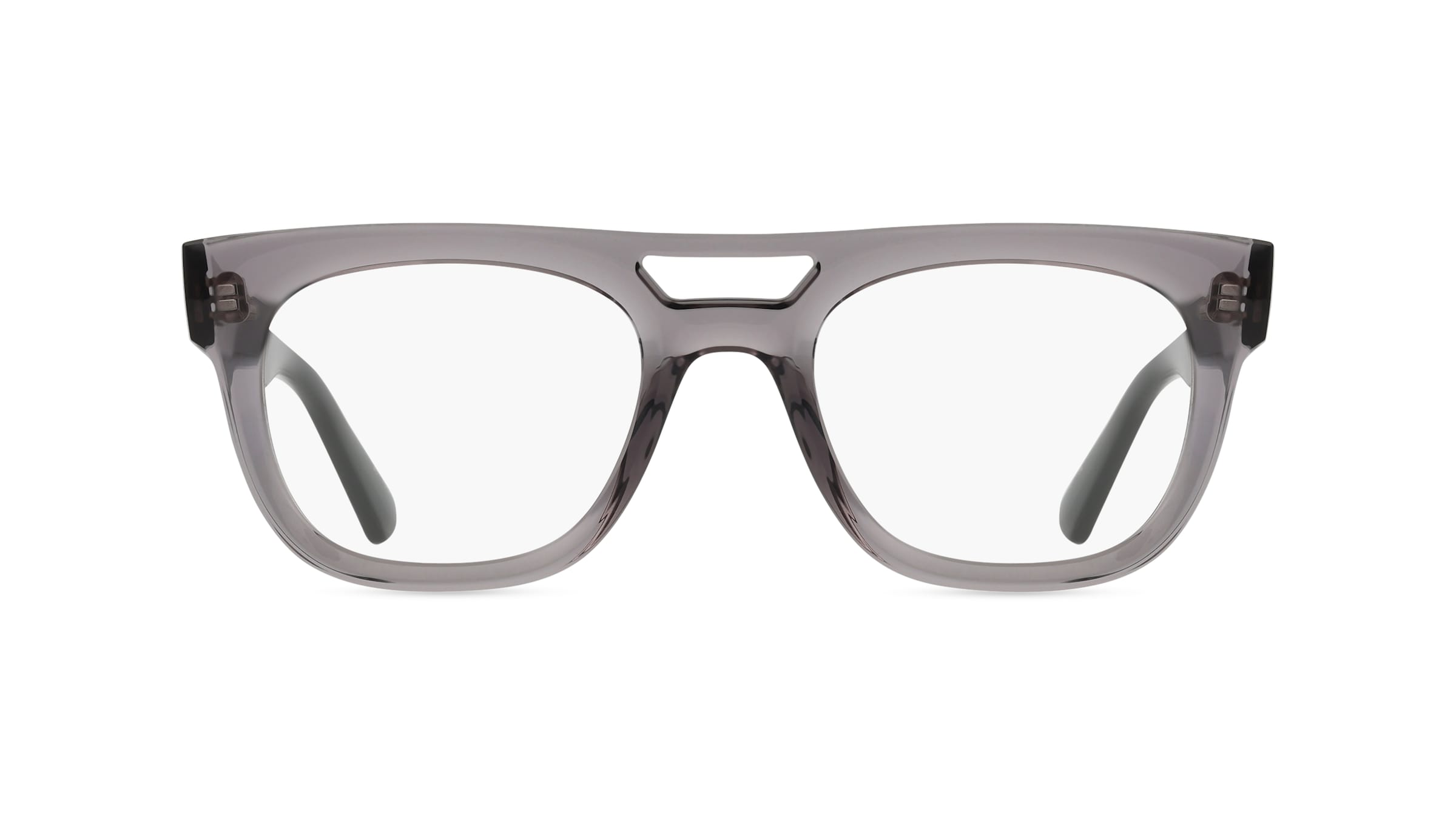 Ray-Ban RX7226 PHIL Unisex-Brille inkl. Gläser Vollrand Eckig Kunststoff-Gestell 52mm/21mm/145mm, grau