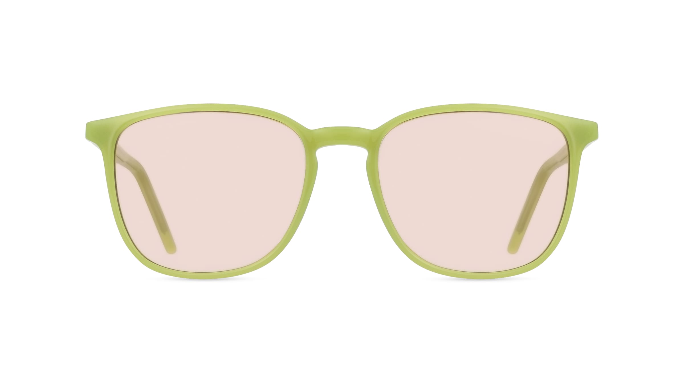 Fielmann JIL 028 SUN CL Herren-Sonnenbrille Vollrand Quadratisch Acetat Spritzguss-Gestell, grün