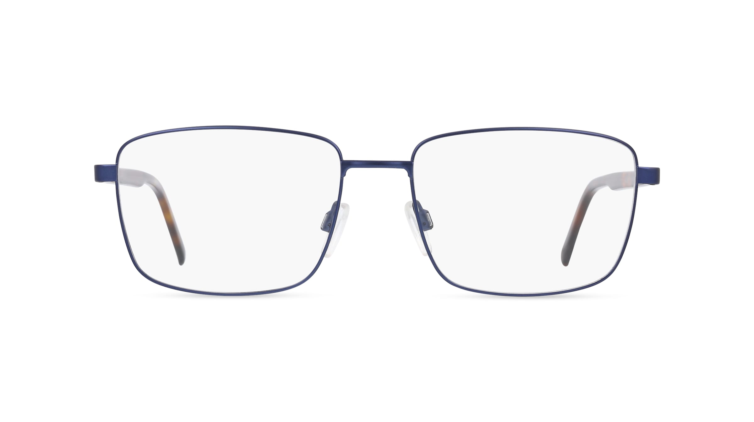 Fielmann 2206 CL Herren-Brille inkl. Gläser Vollrand Eckig Metall-Gestell 56mm/17mm/150mm, blau