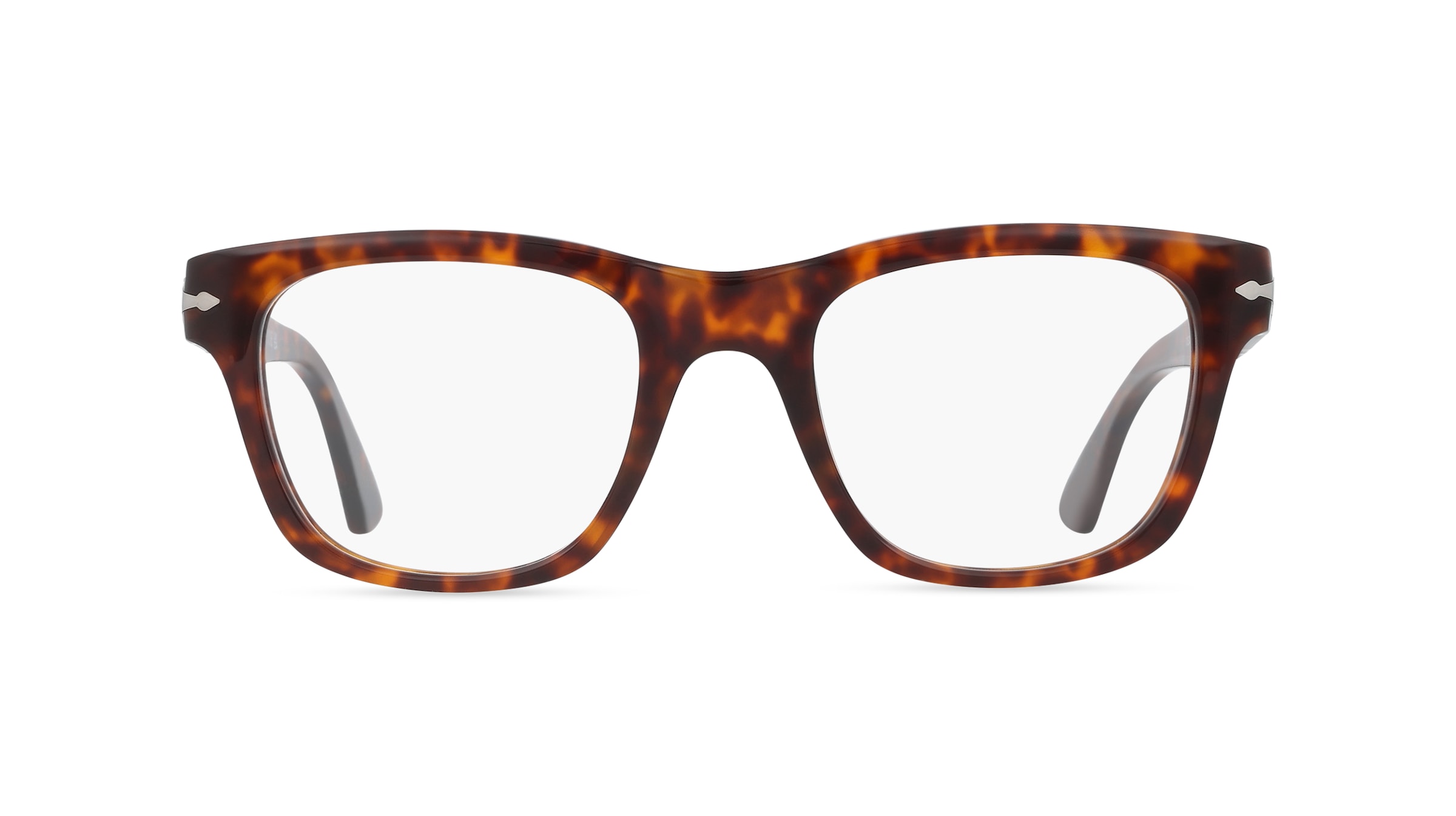 Persol 0PO3389V CECIL Unisex-Brille inkl. Gläser Vollrand Quadratisch Acetat-Gestell 51/21/145, Havanna