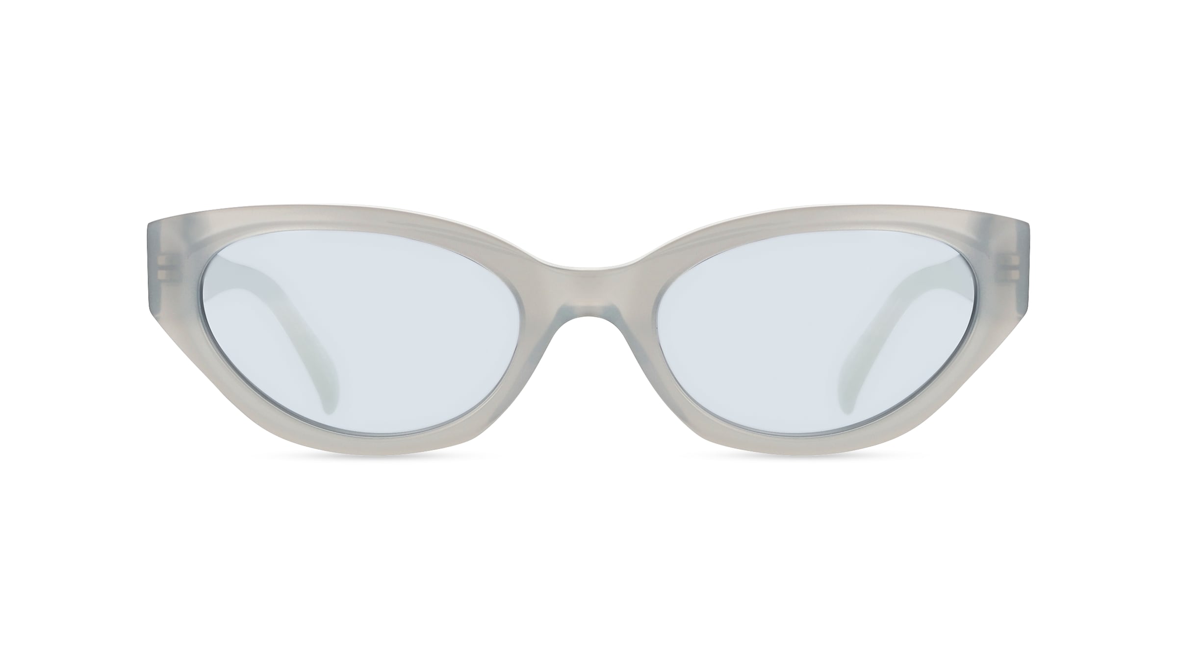 Fielmann LN 072 SUN FA SALLY Damen-Sonnenbrille Vollrand Cateye Acetat-Gestell, Grau