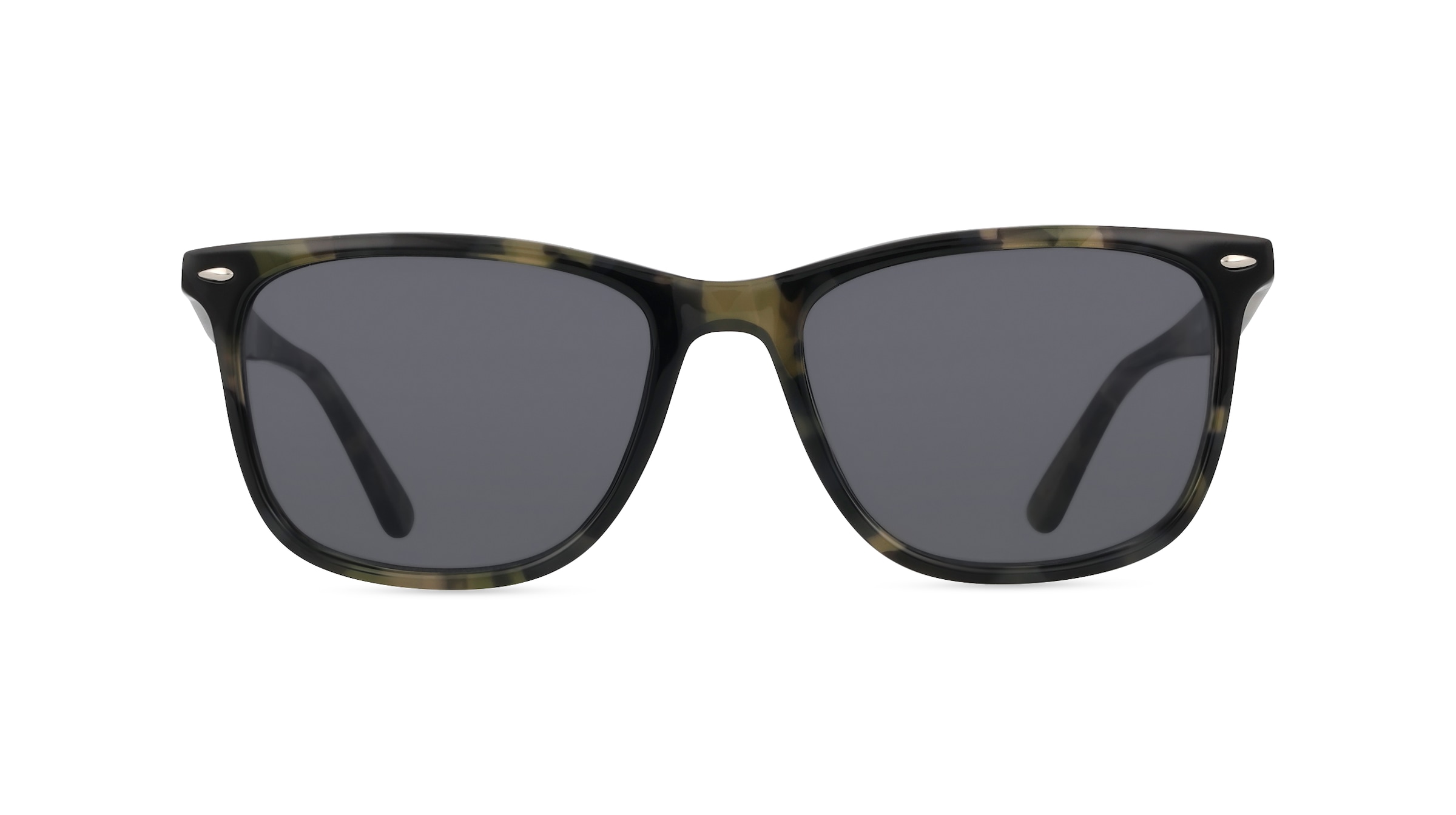 Fielmann JIL 011 SUN RN Unisex-Sonnenbrille Vollrand Eckig Kunststoff-Gestell, grün