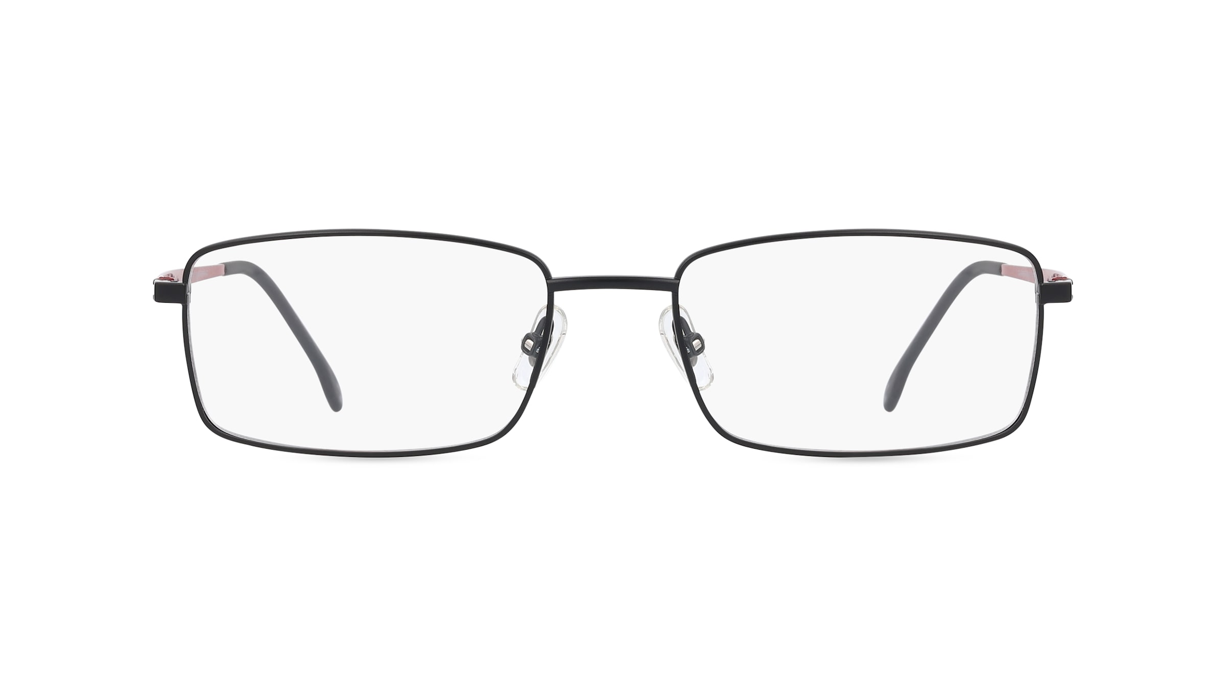 Carrera 8867 Herren-Brille inkl. Gläser Vollrand Eckig Titan-Gestell 55mm/18mm/145mm, schwarz