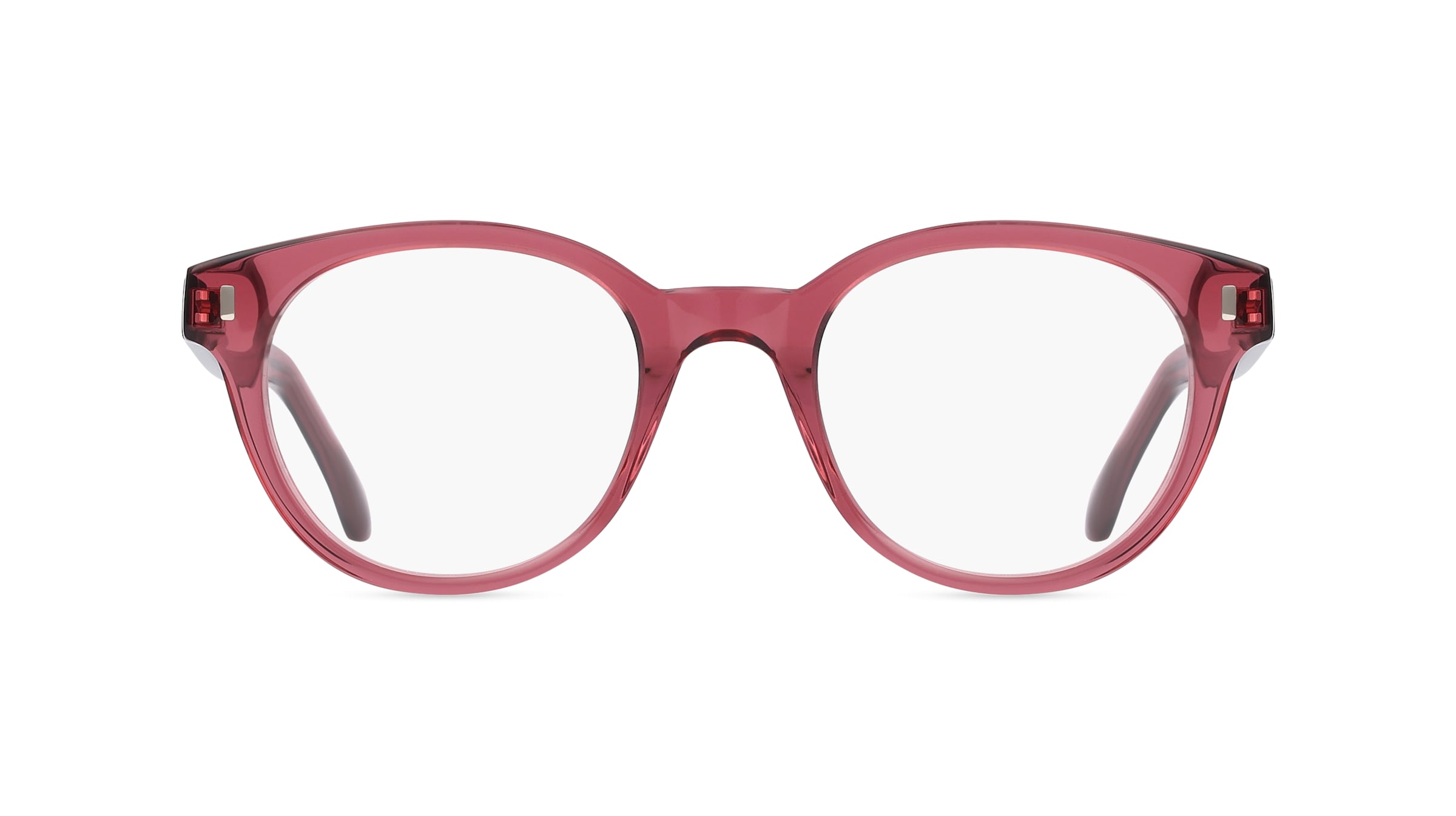 Fielmann AB 006 FLEX CL Damen-Brille inkl. Gläser Vollrand Butterfly Blockacetat-Gestell 50mm/21mm/145mm, rot