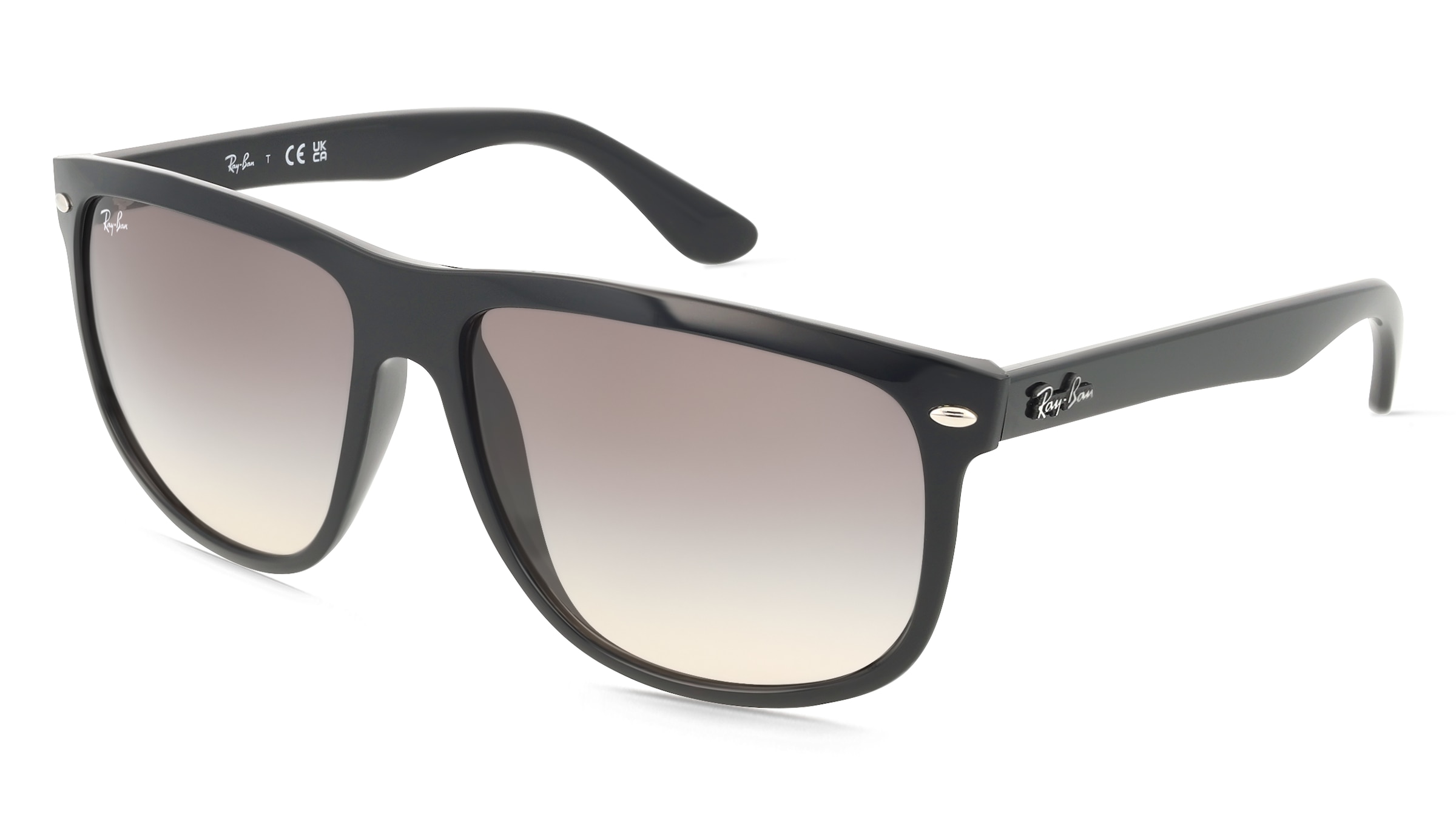 Ray-Ban RB4147 Unisex-Sonnenbrille Vollrand Quadratisch Kunststoff-Gestell, Schwarz