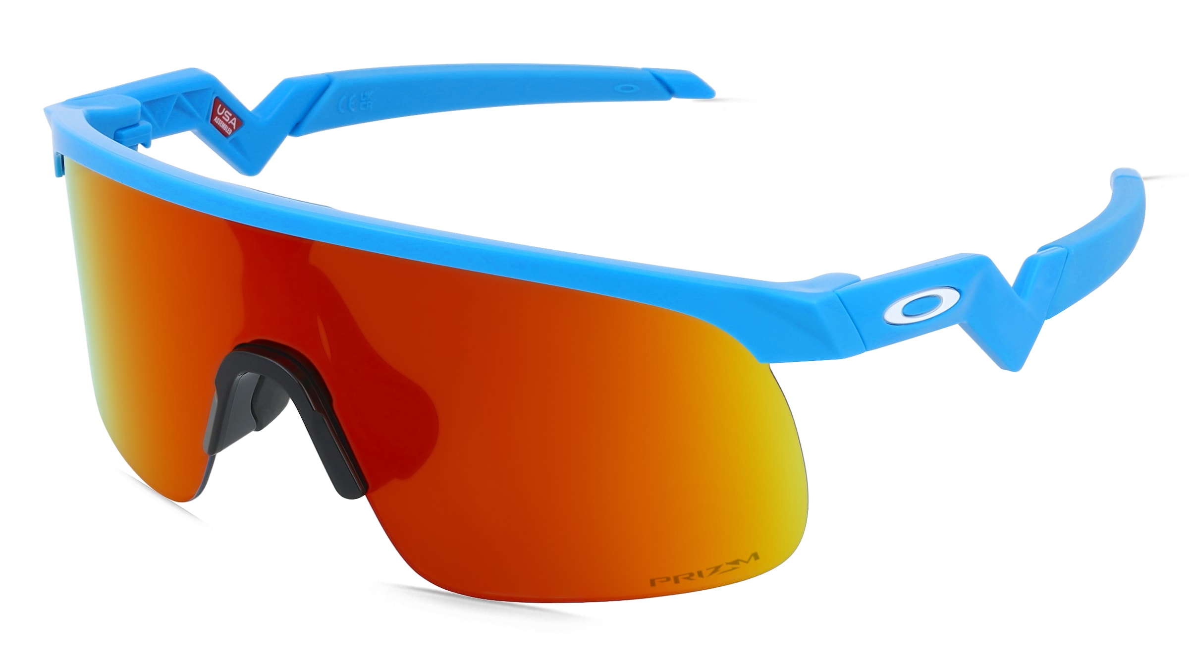 Oakley OJ9010 RESISTOR Kinder-Sonnenbrille Randlos Eckig Kunststoff-Gestell, Blau