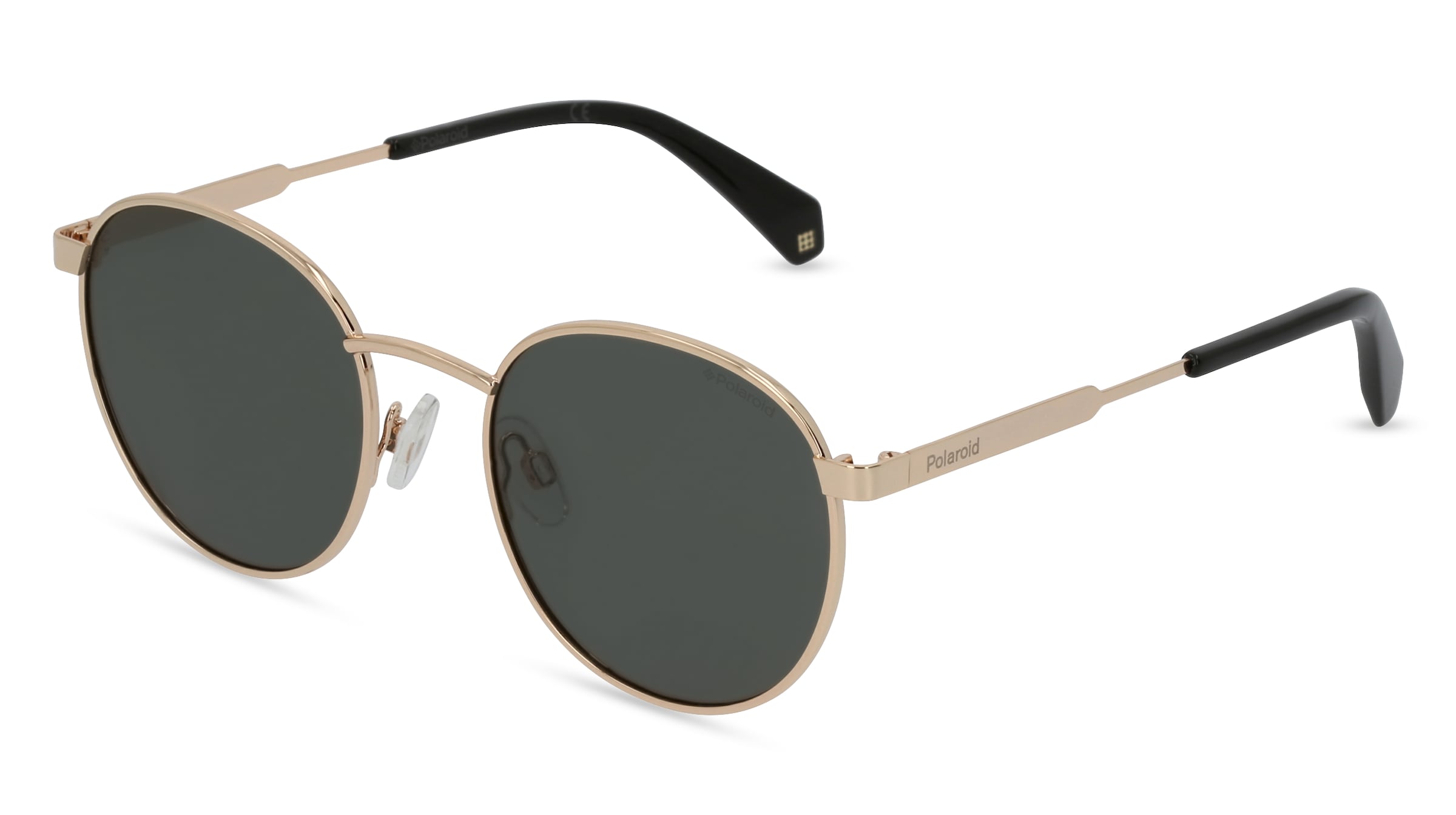 Polaroid PLD 2053/S Unisex-Sonnenbrille Vollrand Oval Metall-Gestell, Gold