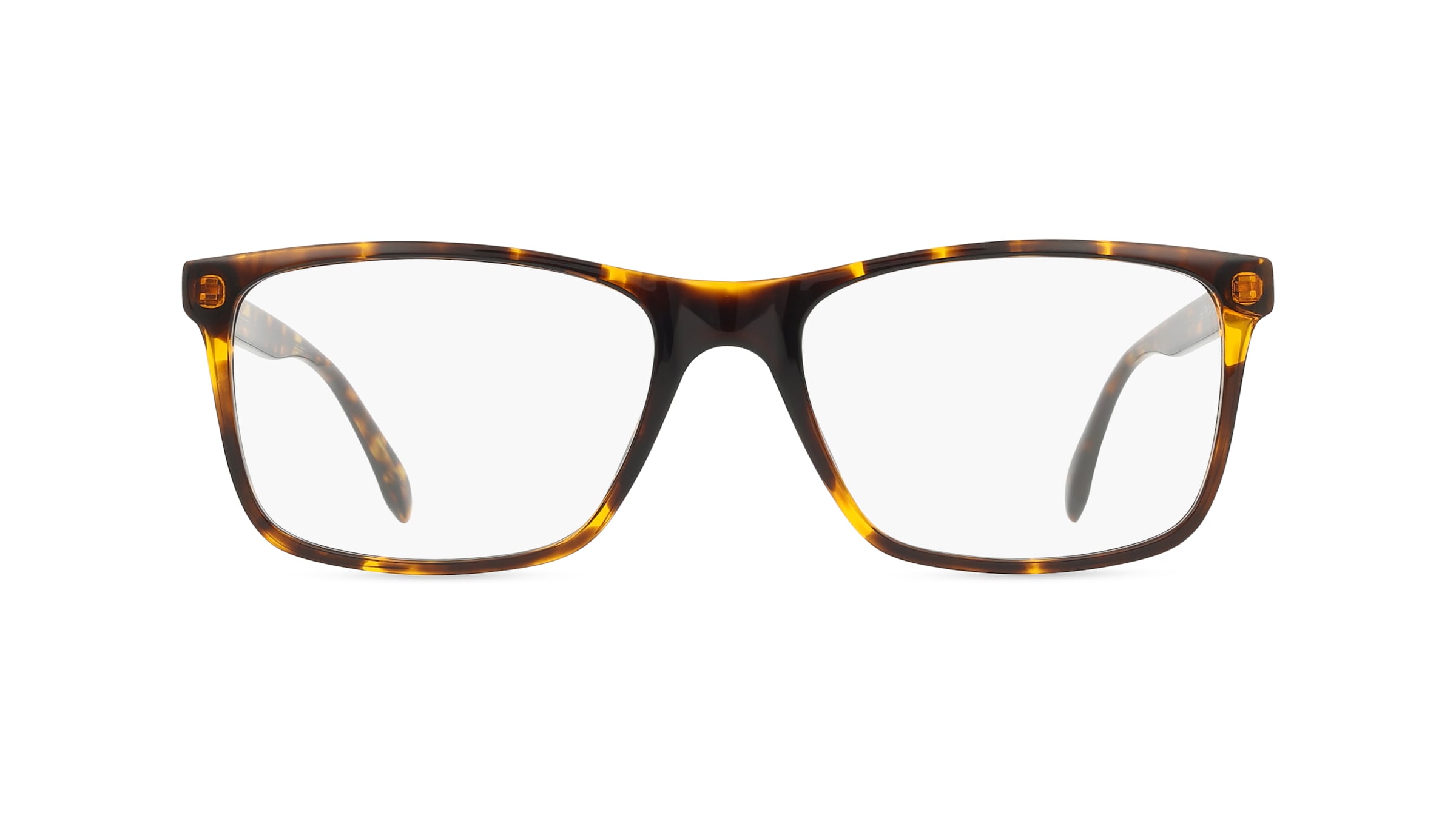 Fielmann ABC 076 CL Herren-Brille inkl. Gläser Vollrand Eckig Acetat-Gestell 55mm/17mm/145mm, braun