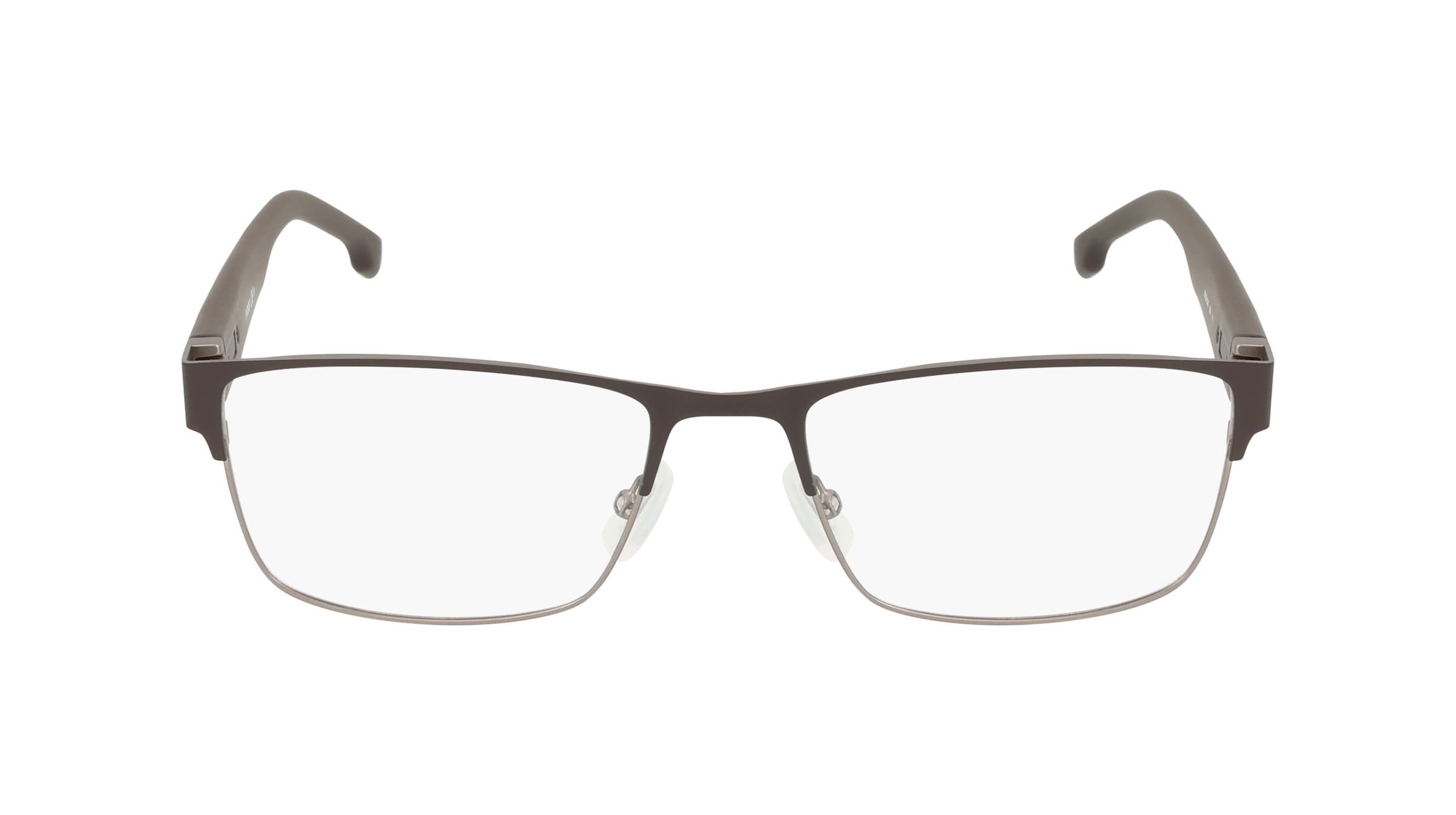 Boss 1040 Herren-Brille inkl. Gläser Vollrand Eckig Metall-Gestell 57mm/18mm/145mm, braun