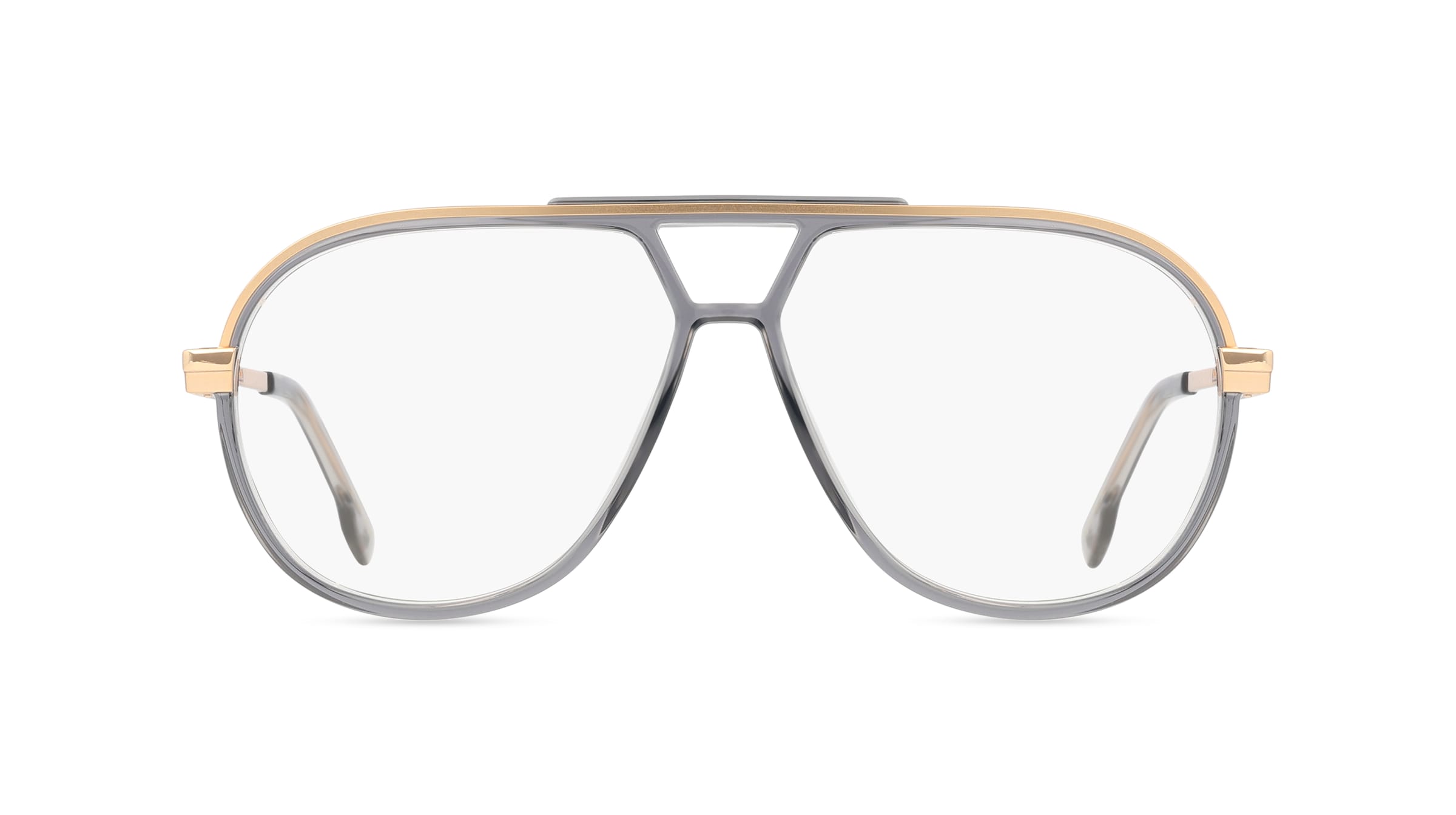 Dsquared2 D2 0113 Herren-Brille inkl. Gläser Vollrand Pilot Kunststoff-Gestell 58mm/12mm/145mm, Grau