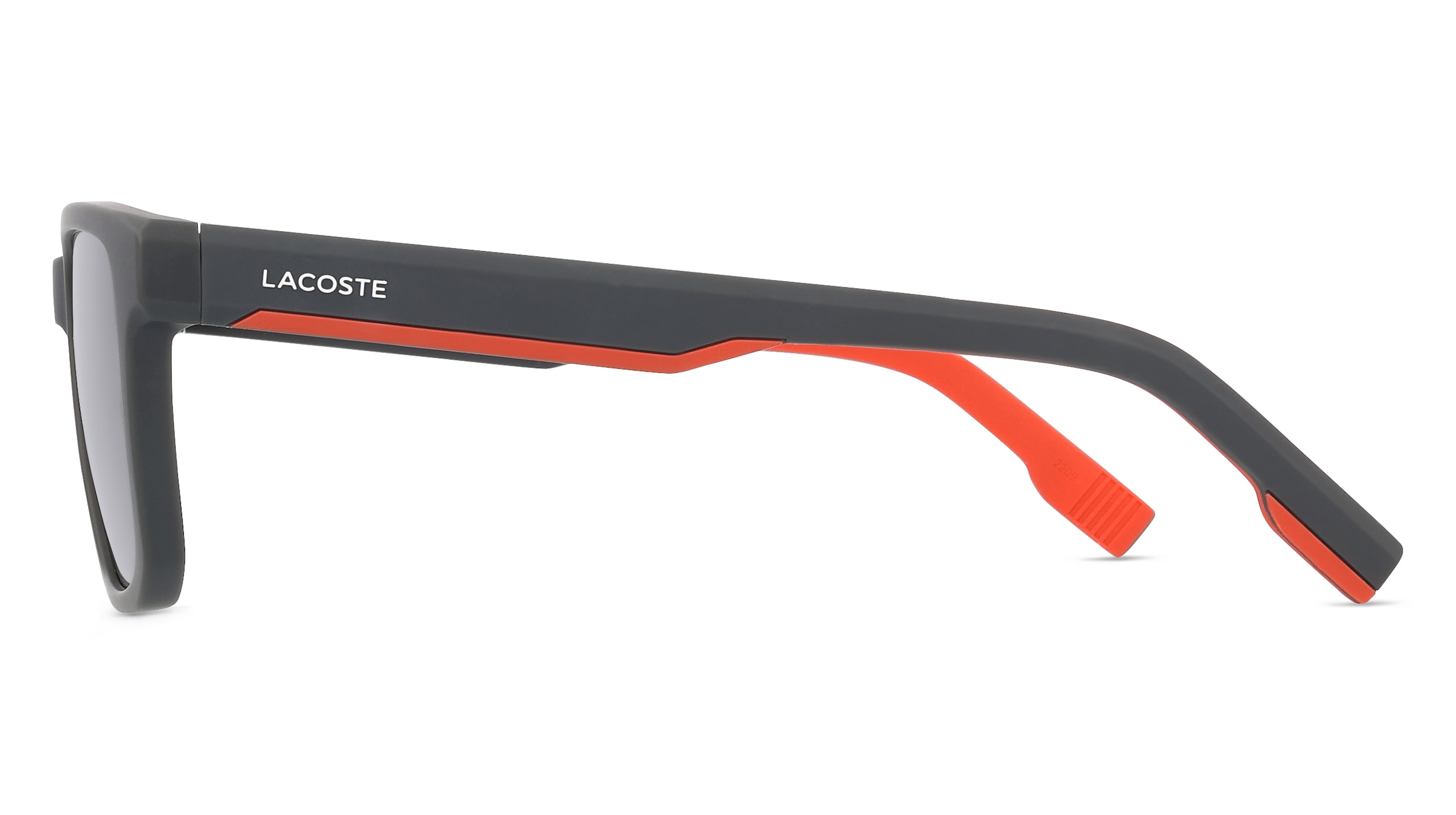 Thumbnail - Lacoste L999S Herren-Sonnenbrille Vollrand Quadratisch Kunststoff-Gestell, grau