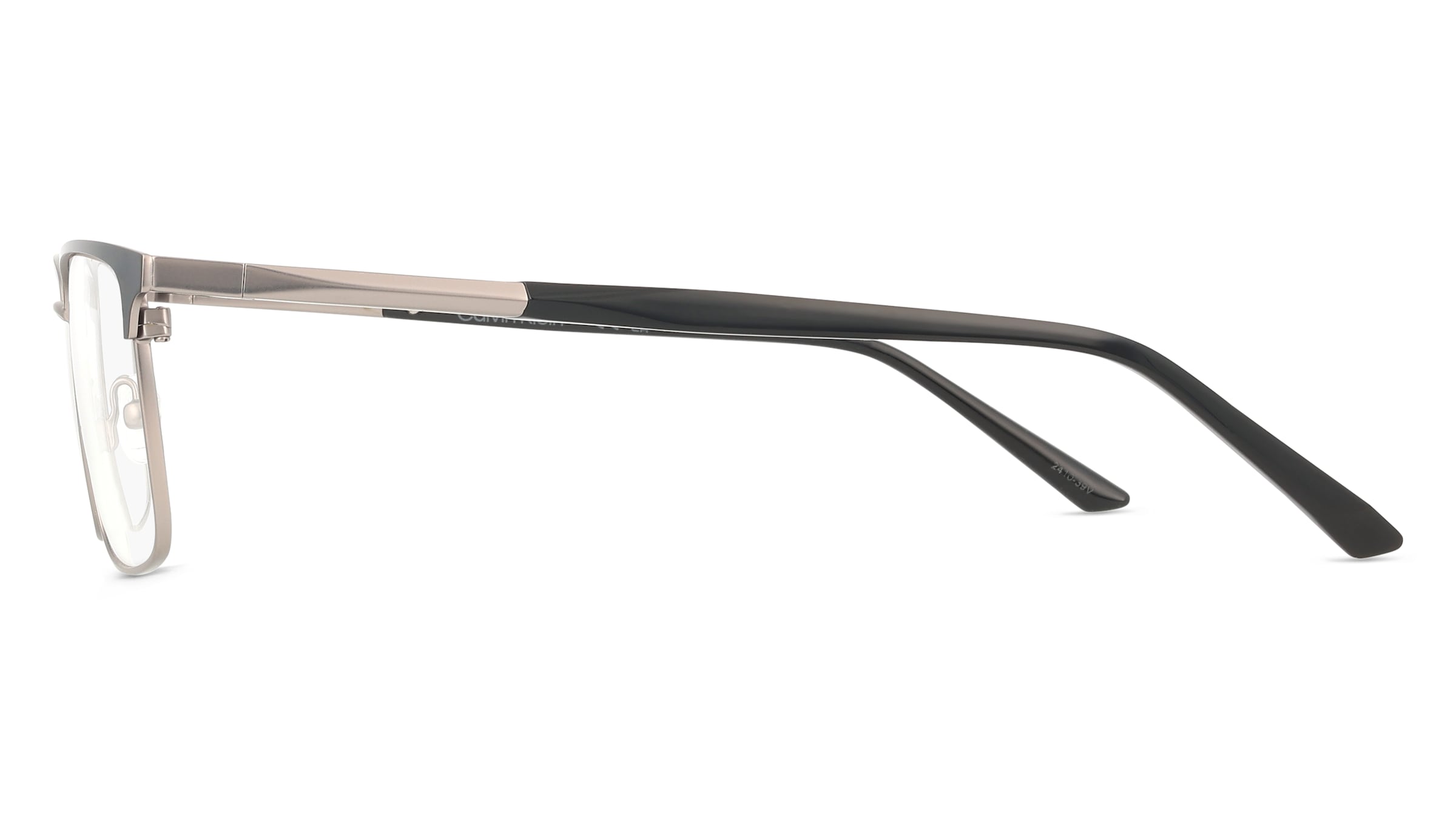Thumbnail - Calvin Klein CK25106 Herren-Brille inkl. Gläser Vollrand Eckig Metall-Gestell 56/17/150, schwarz