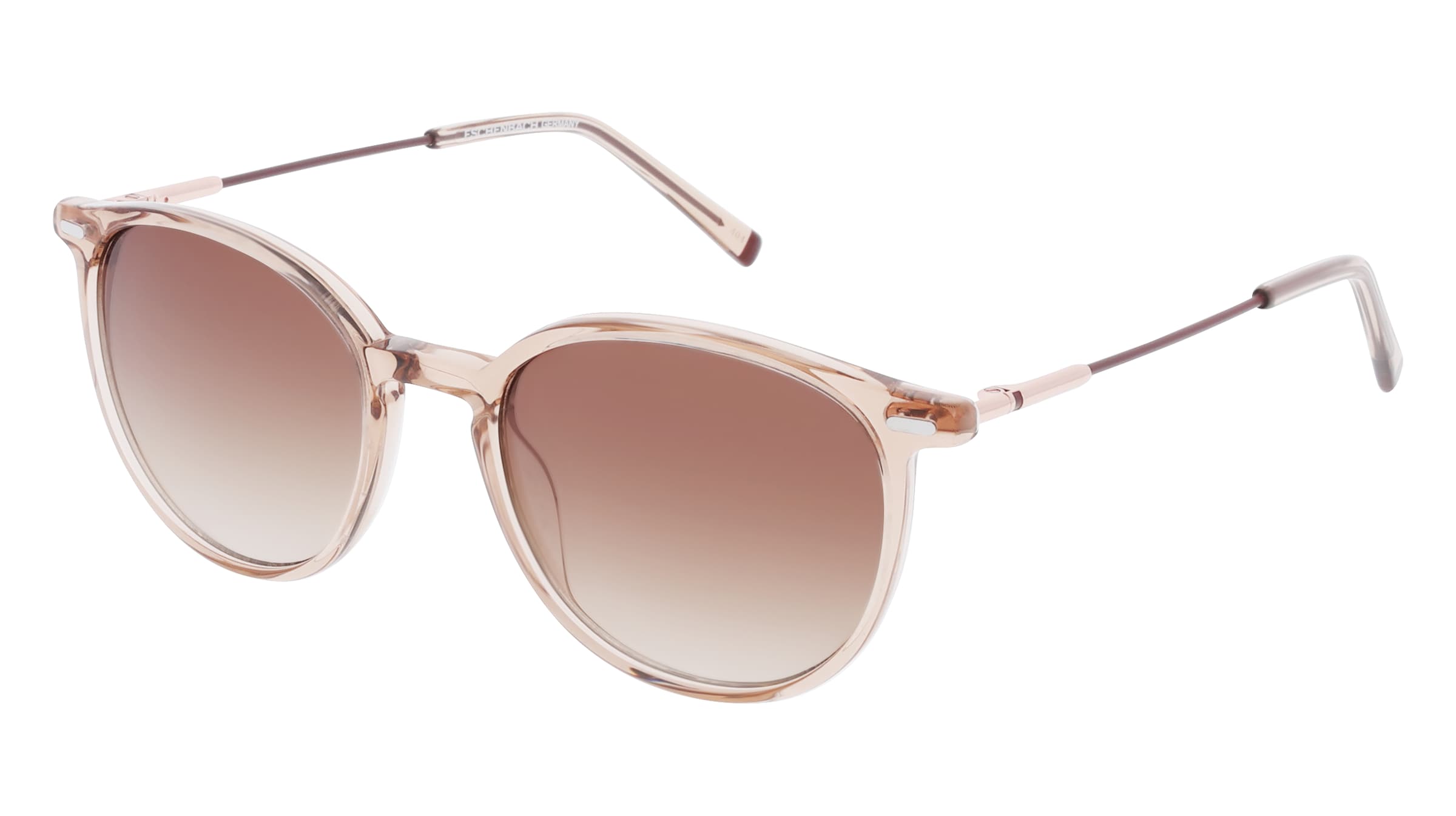 HUMPHREY’S eyewear 585344 Unisex-Sonnenbrille Vollrand Panto Acetat-Gestell, Beige