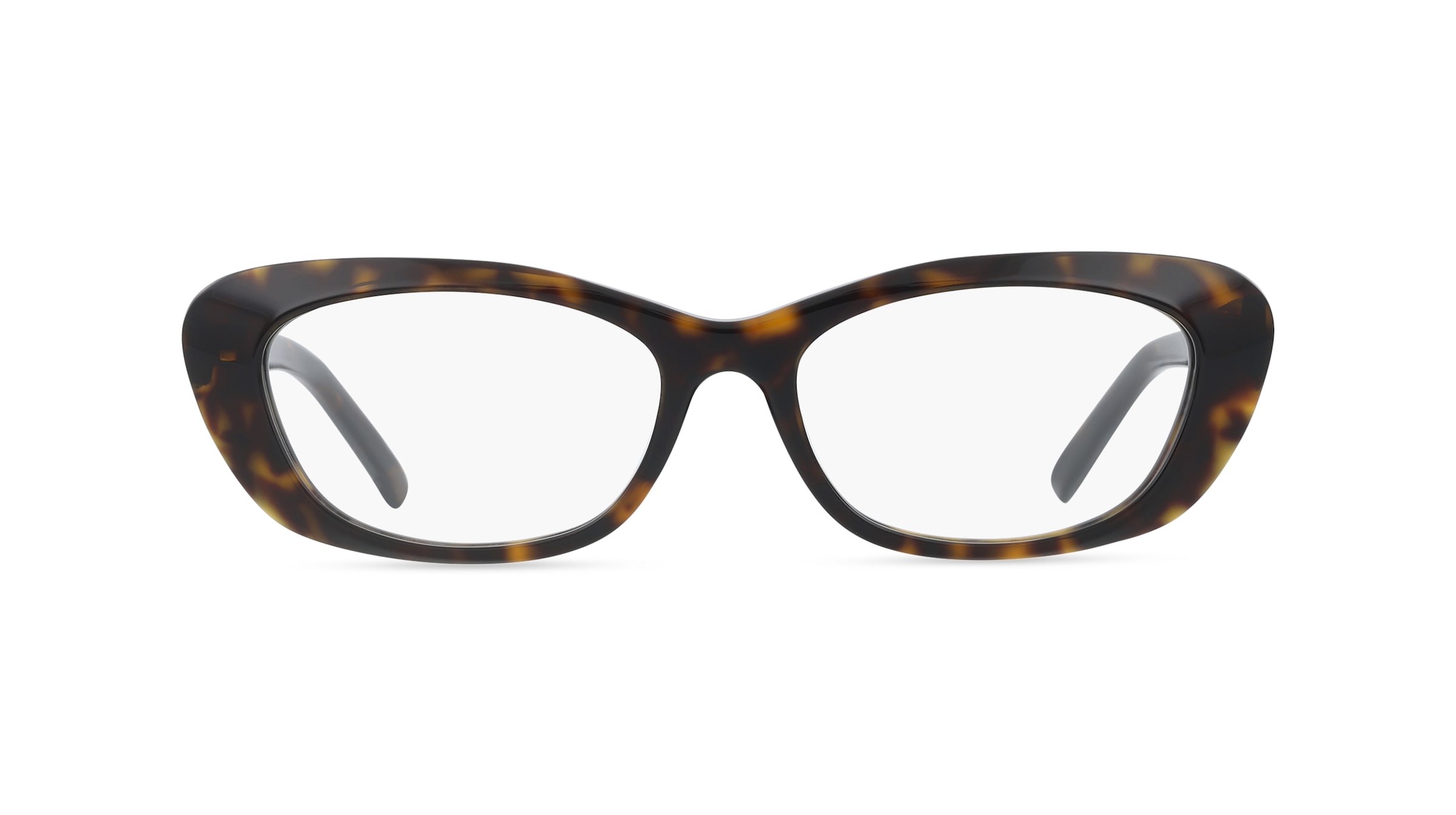 GIVENCHY GV50097I CITY Damen-Brille inkl. Gläser Vollrand Cat Eye Acetat-Gestell 53/16/145, braun
