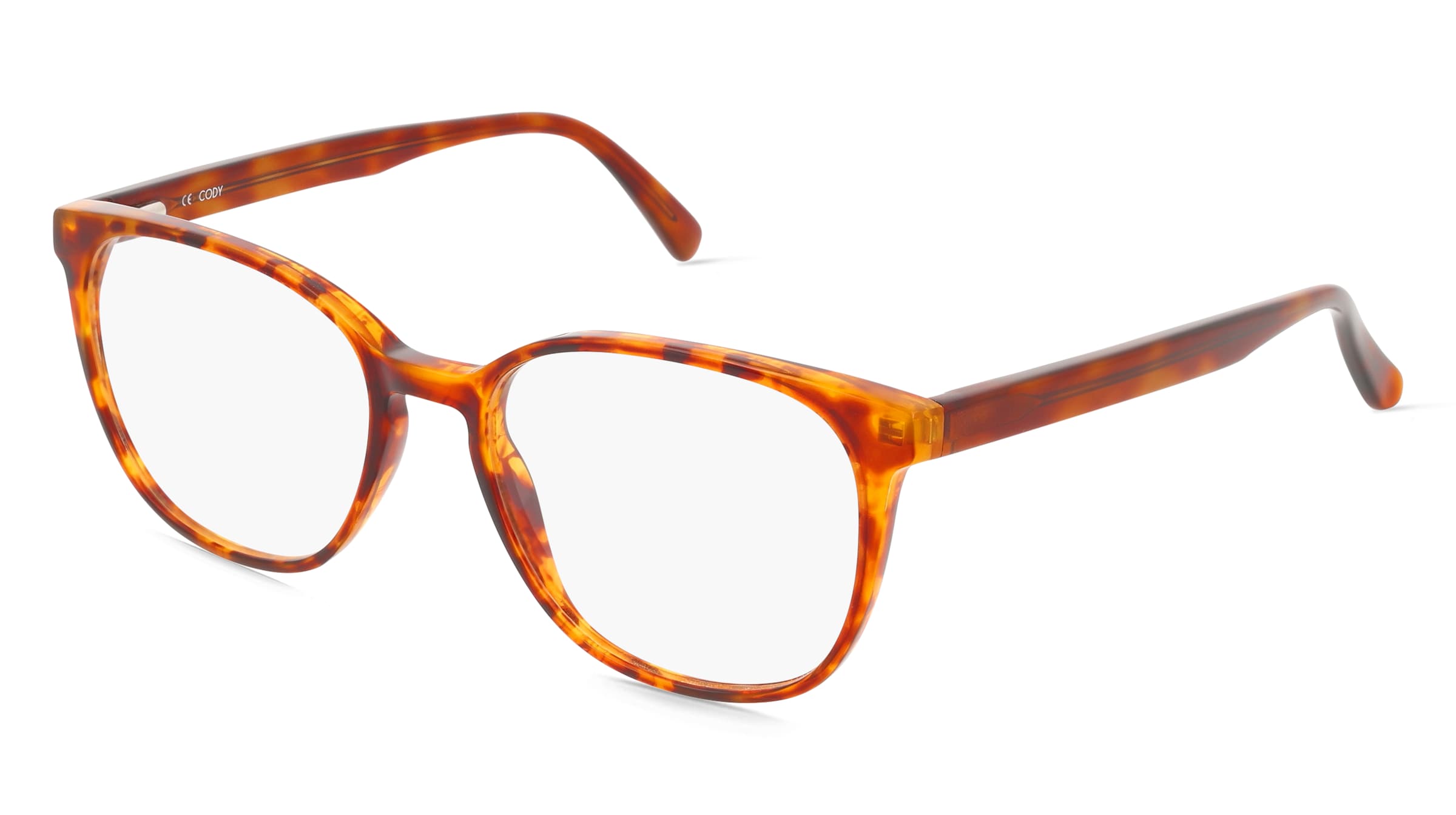 Fielmann LN 058 FLEX CL CODY Unisex-Brille inkl. Gläser Vollrand Quadratisch Acetat-Gestell 50/17/145, Havanna