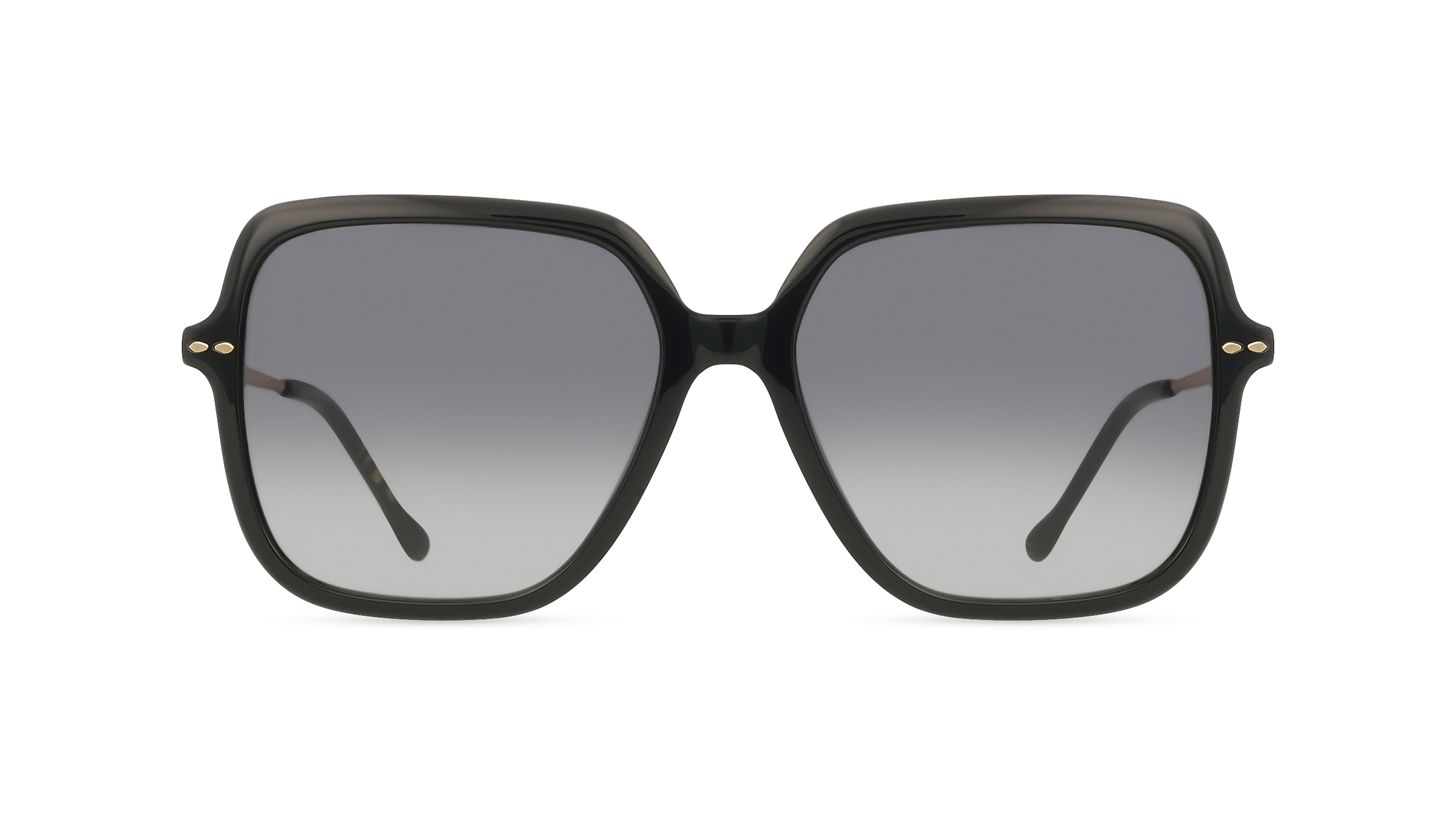 Isabel Marant IM 0229/S Damen-Sonnenbrille Vollrand Eckig Acetat-Gestell, Schwarz