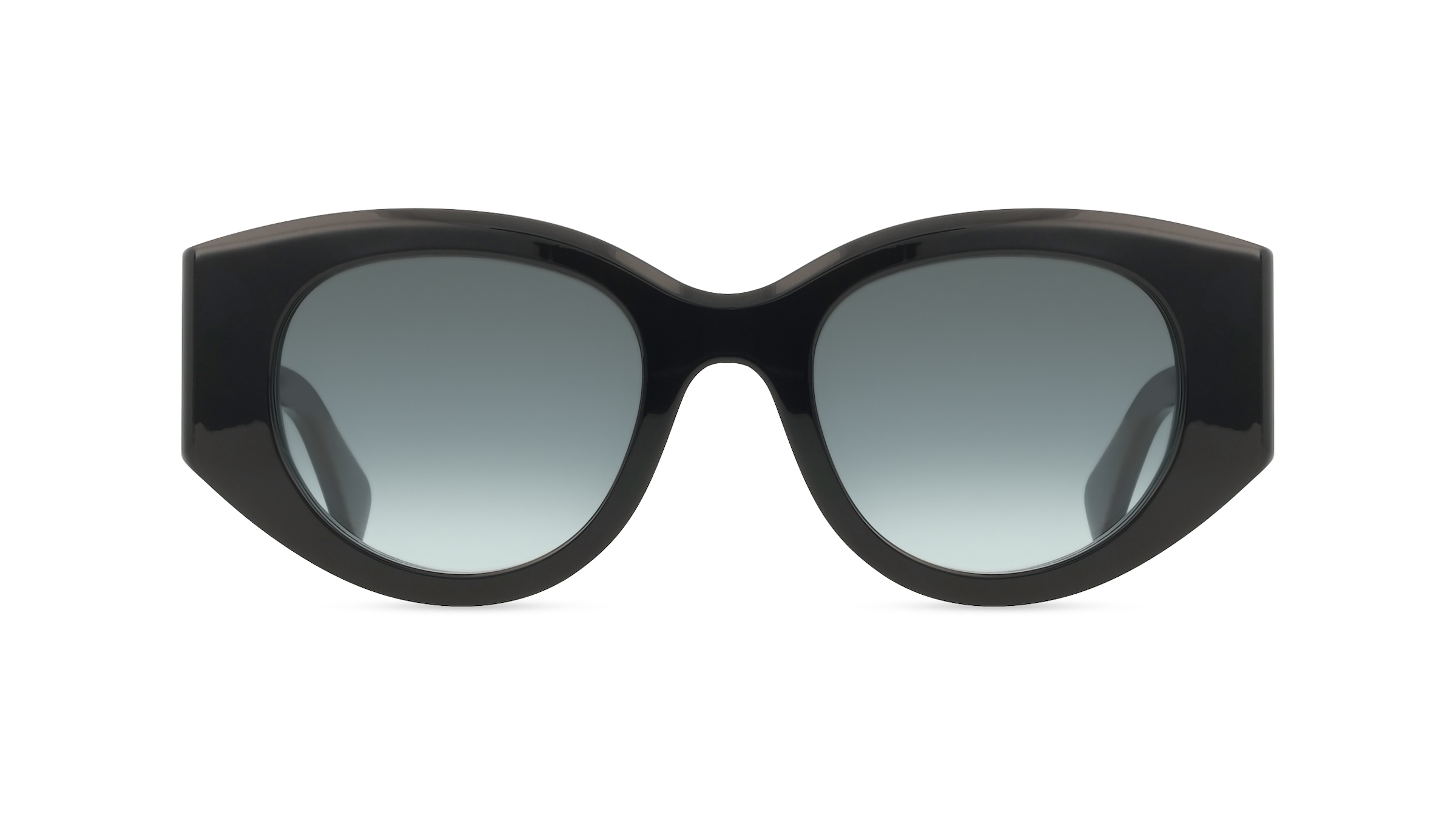 Chloé CH0251S Damen-Sonnenbrille Vollrand Oval Acetat-Gestell, schwarz