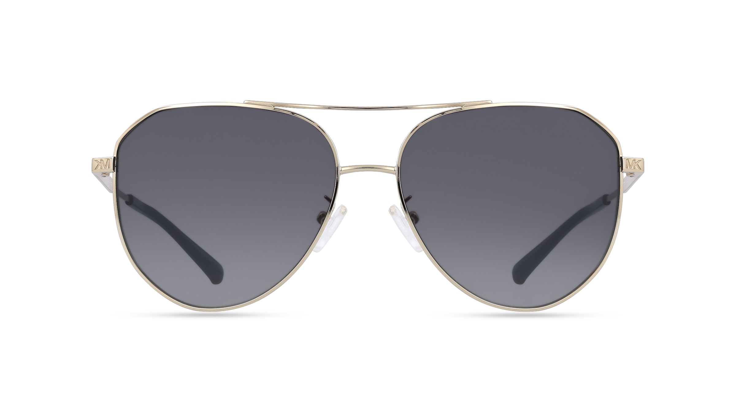 Michael Kors MK1109 CHEYENNE Damen-Sonnenbrille Vollrand Pilot Edelstahl-Gestell, gold