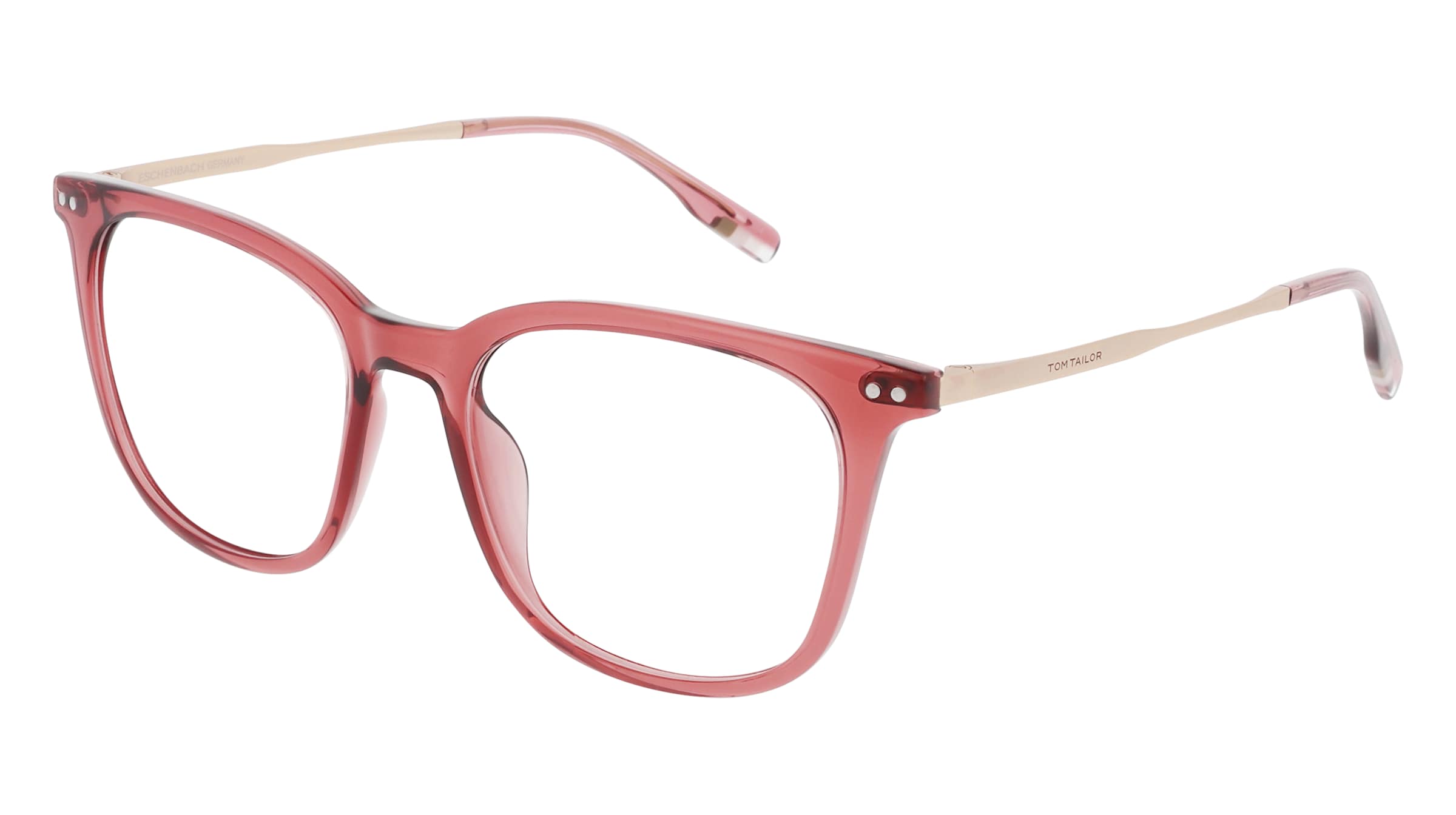 Tom Tailor 671004 Damen-Brille inkl. Gläser Vollrand Cat Eye Acetat-Gestell 52/18/145, Lila