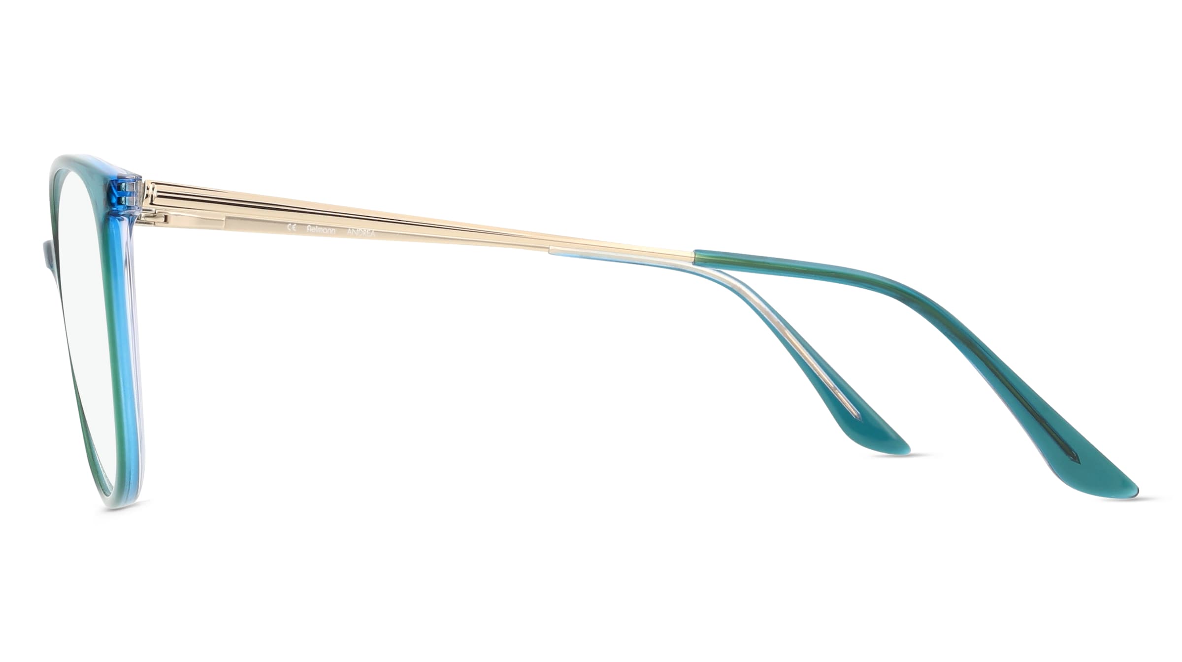 Thumbnail - Fielmann ABC 090 FLEX CL ANDREA Damen-Brille inkl. Gläser Vollrand Panto Acetat-Gestell 53/17/140, grün