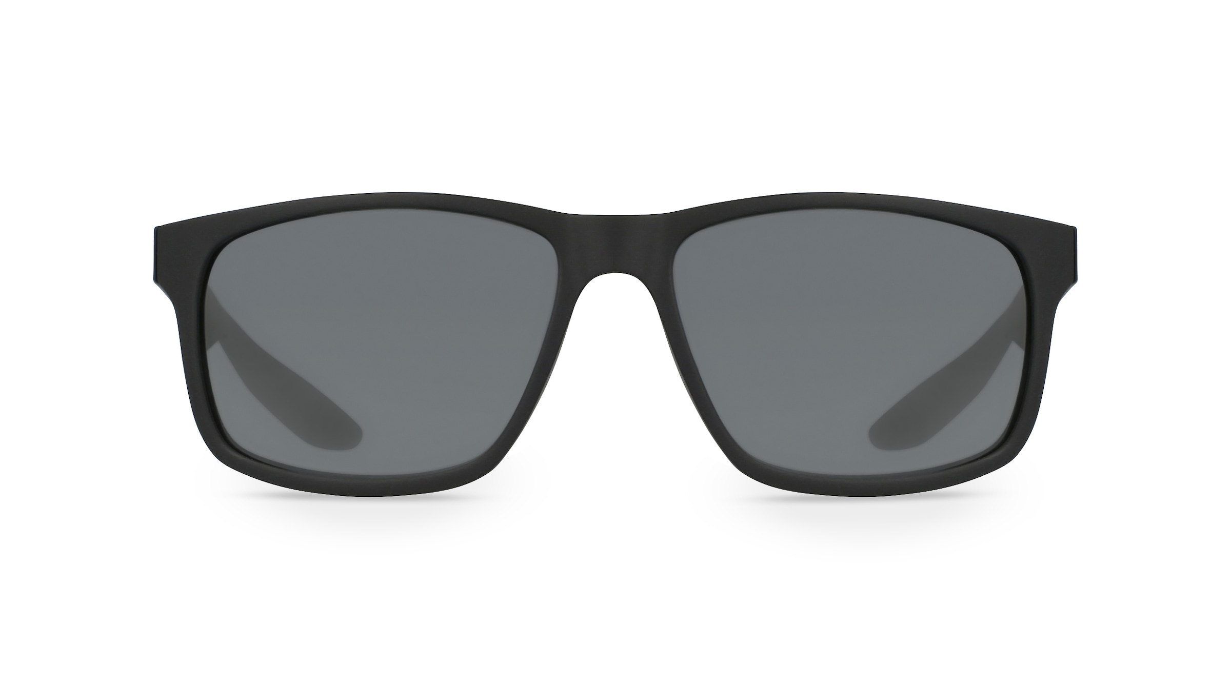 Nike ESSENTIAL CHASER EV0999 Herren-Sonnenbrille Vollrand Quadratisch Kunststoff-Gestell, schwarz