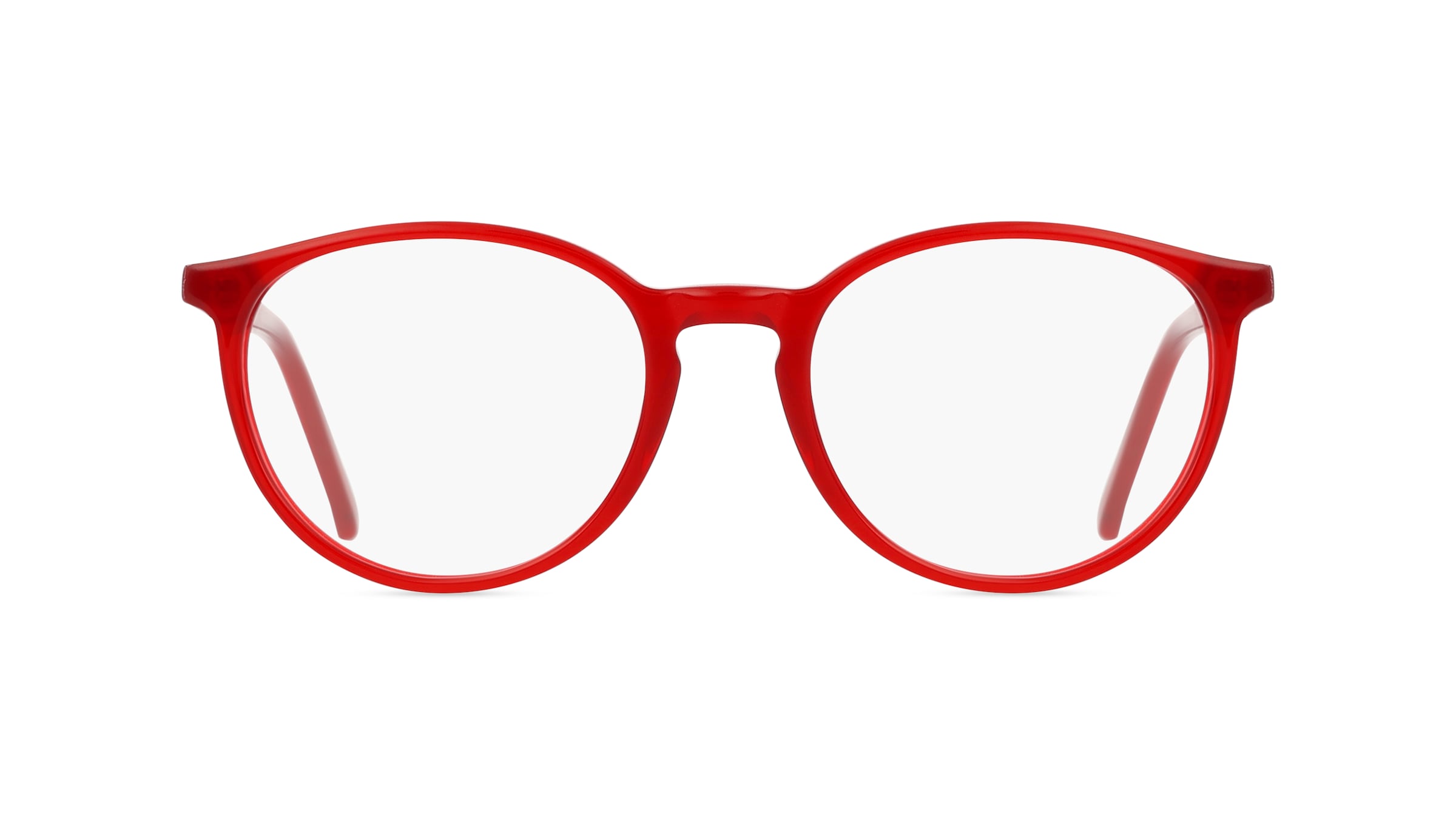 Fielmann JIL 005 RN RILEY Unisex-Brille inkl. Gläser Vollrand Panto Acetat-Gestell 50mm/19mm/135mm, rot