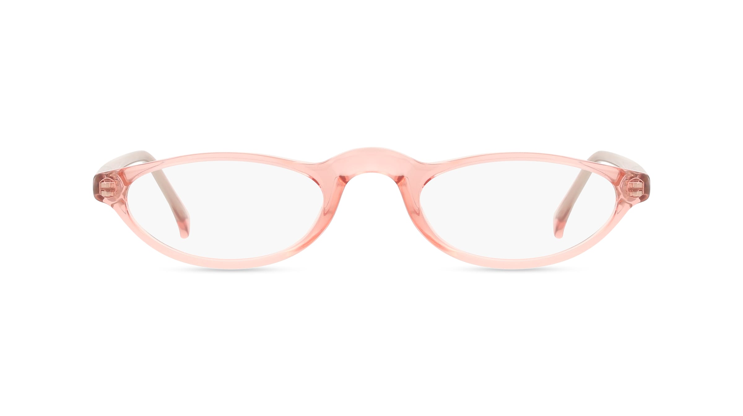 Fielmann MC 617 CL Damen-Brille inkl. Gläser Vollrand Schmal Propionat-Gestell 46mm/21mm/140mm, Pink