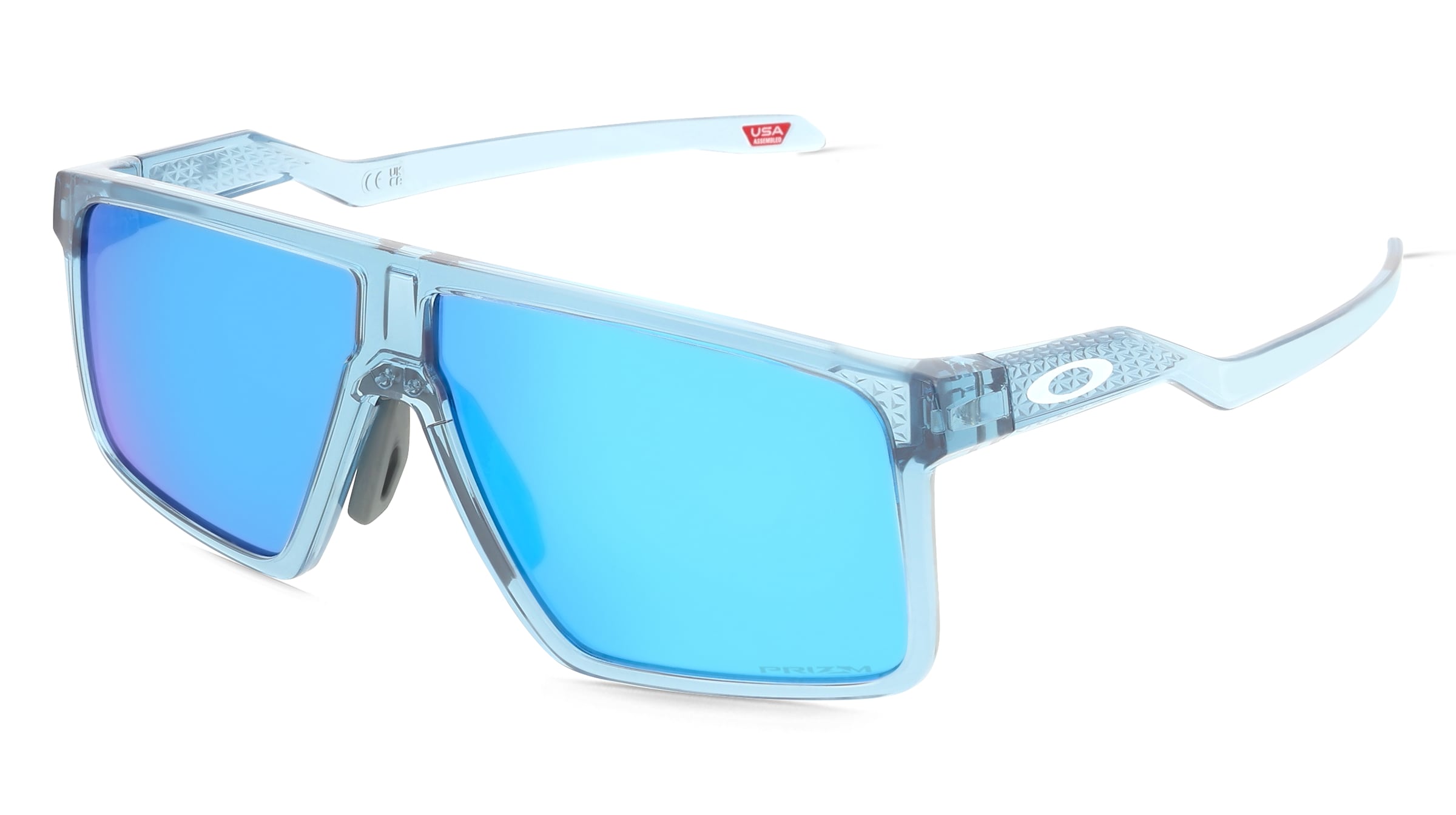 Oakley OO9285 Herren-Sonnenbrille Vollrand Quadratisch Kunststoff-Gestell, Blau