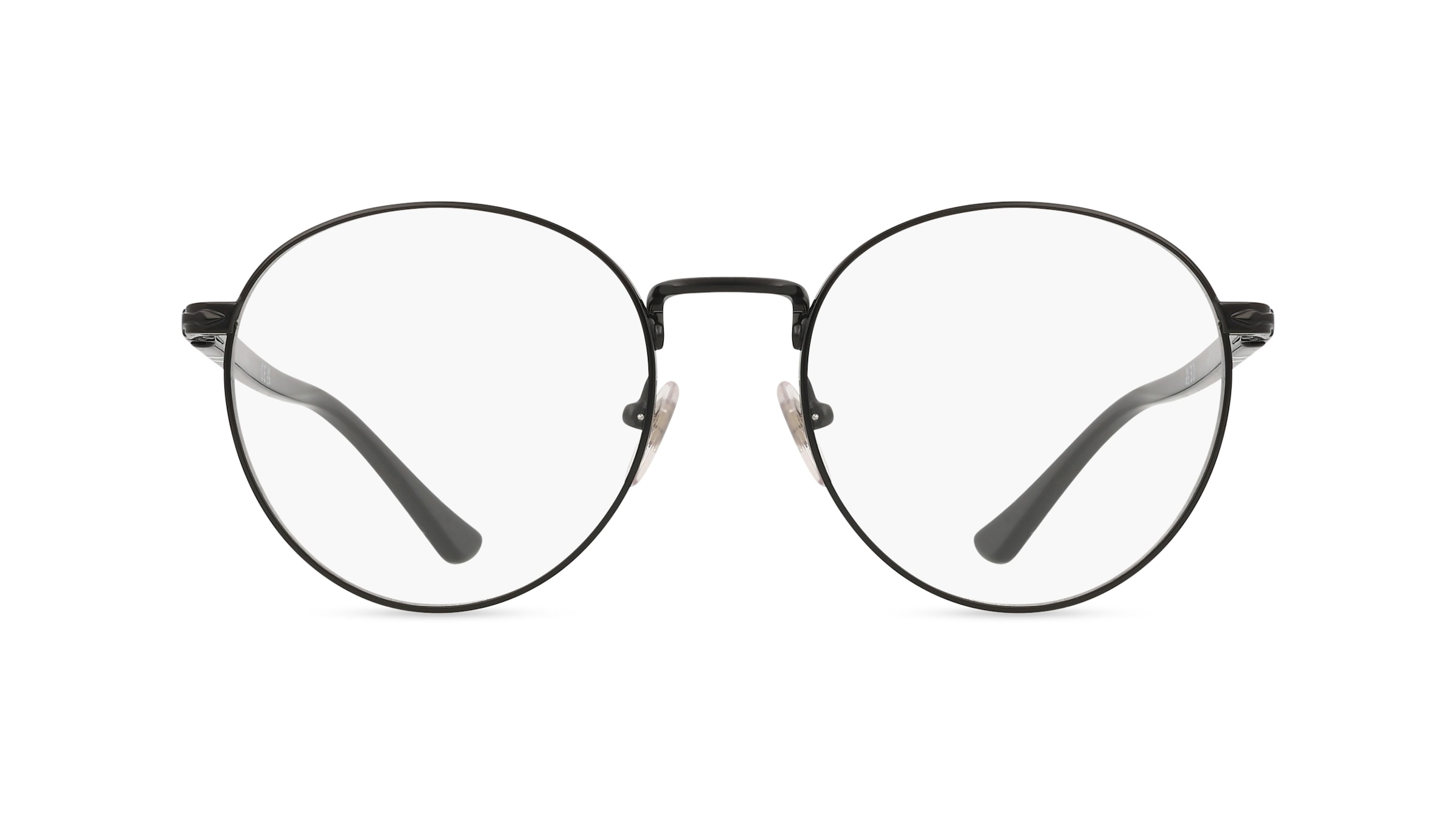 Persol 0PO1008V Herren-Brille inkl. Gläser Vollrand Eckig Metall-Gestell 52mm/20mm/145mm, schwarz