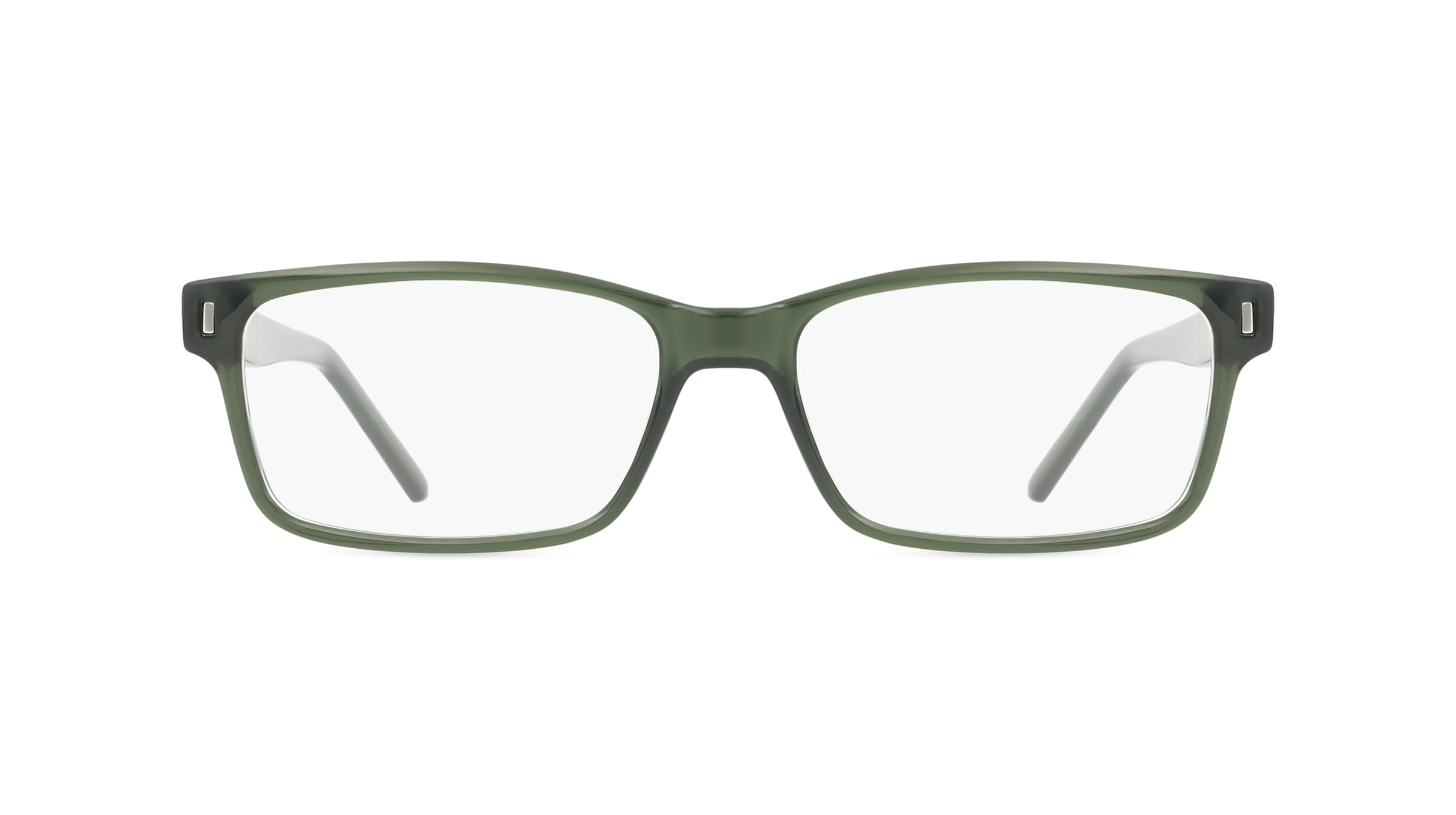 Fielmann LD 007 FLEX CL Herren-Brille inkl. Gläser Vollrand Eckig Propionat-Gestell 53mm/15mm/140mm, grün