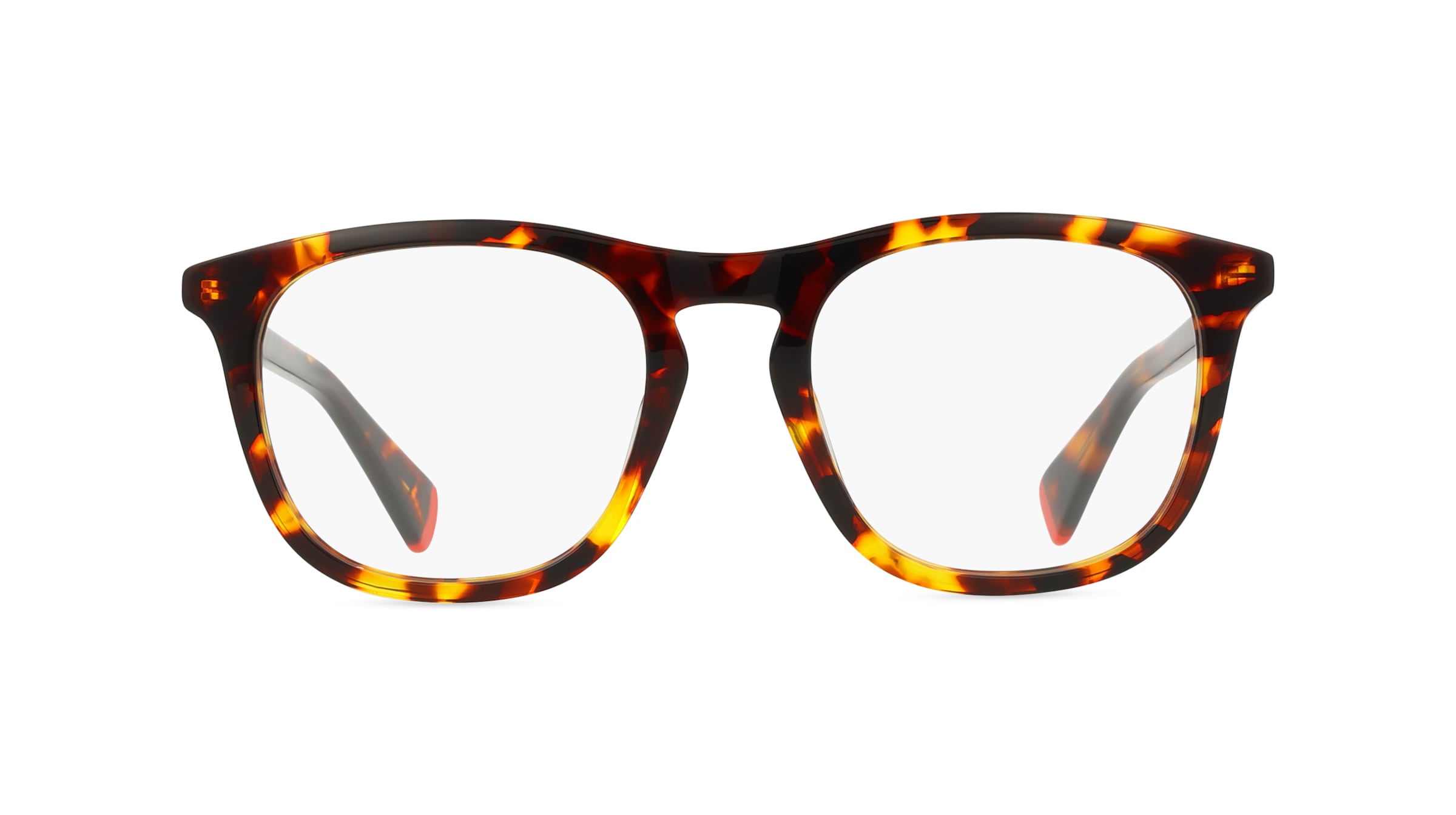 Kenzo KZ50192I Herren-Brille inkl. Gläser Vollrand Panto Kunststoff-Gestell 52mm/20mm/150mm, rot