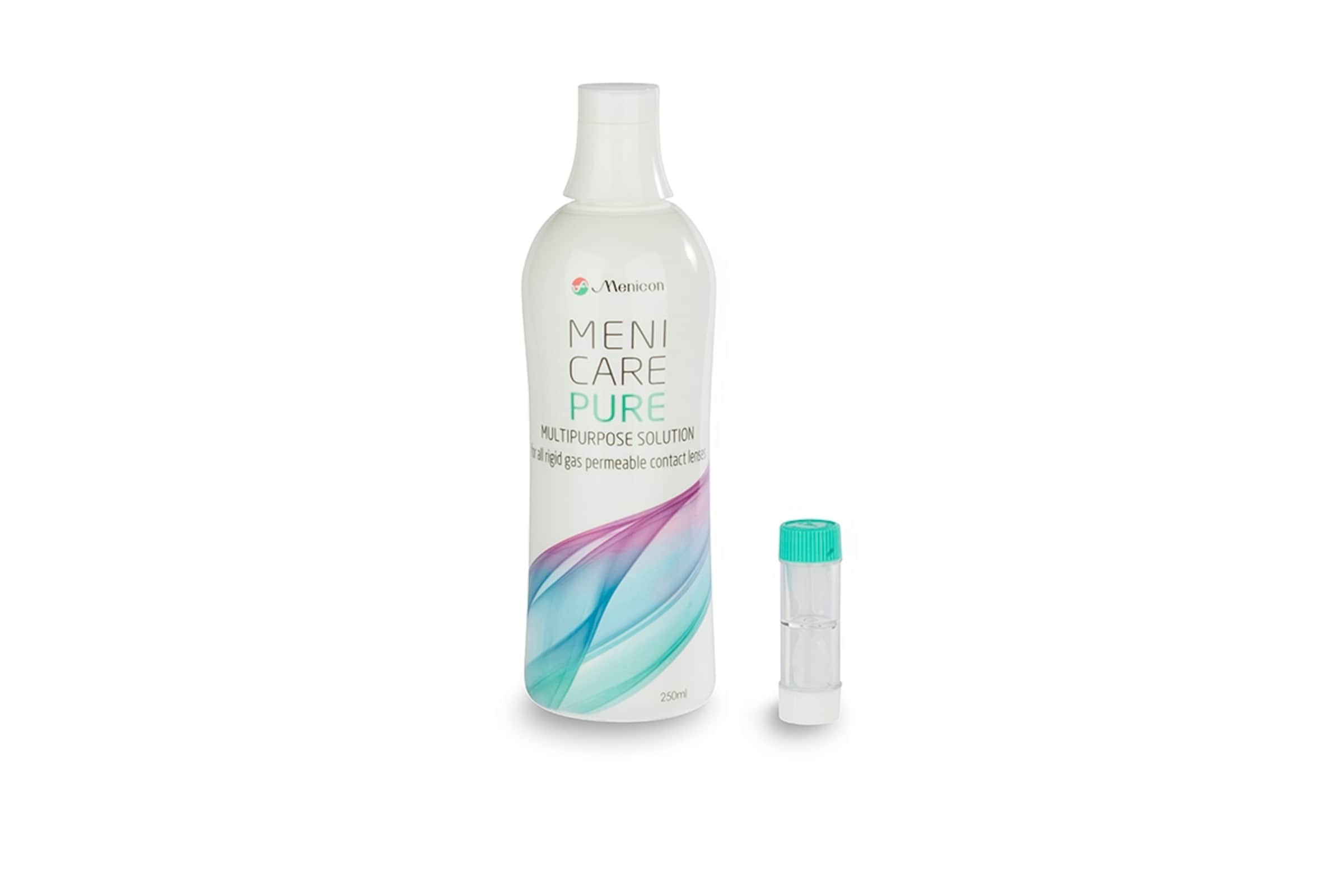 Meni Care Pure (250ml Kombilösung + 1x Behälter) Kombilösung, Pflegemittel