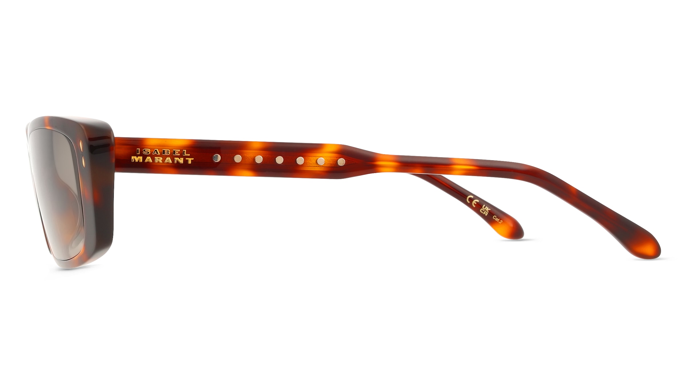 Thumbnail - Isabel Marant IM 0243/G/S Damen-Sonnenbrille Vollrand Eckig Acetat-Gestell, braun