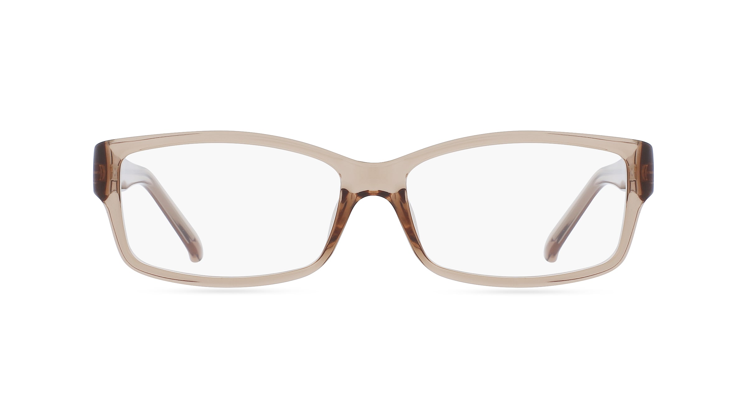 Fielmann LD 031 FLEX CL Damen-Brille inkl. Gläser Vollrand Eckig Propionat-Gestell 53mm/14mm/135mm, braun