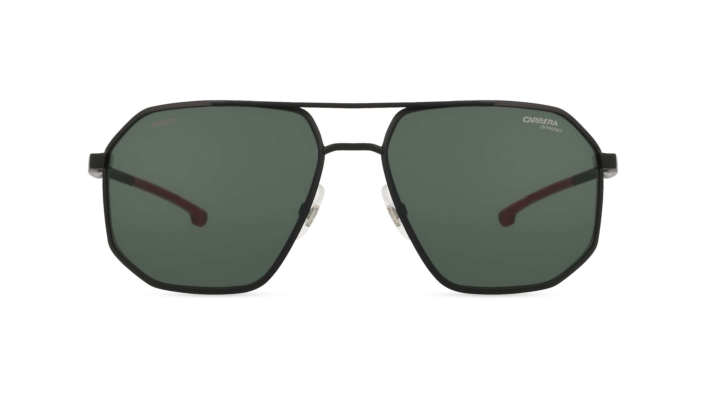 Carrera CARDUC 037/S Herren-Sonnenbrille Vollrand Eckig Metall-Gestell, schwarz