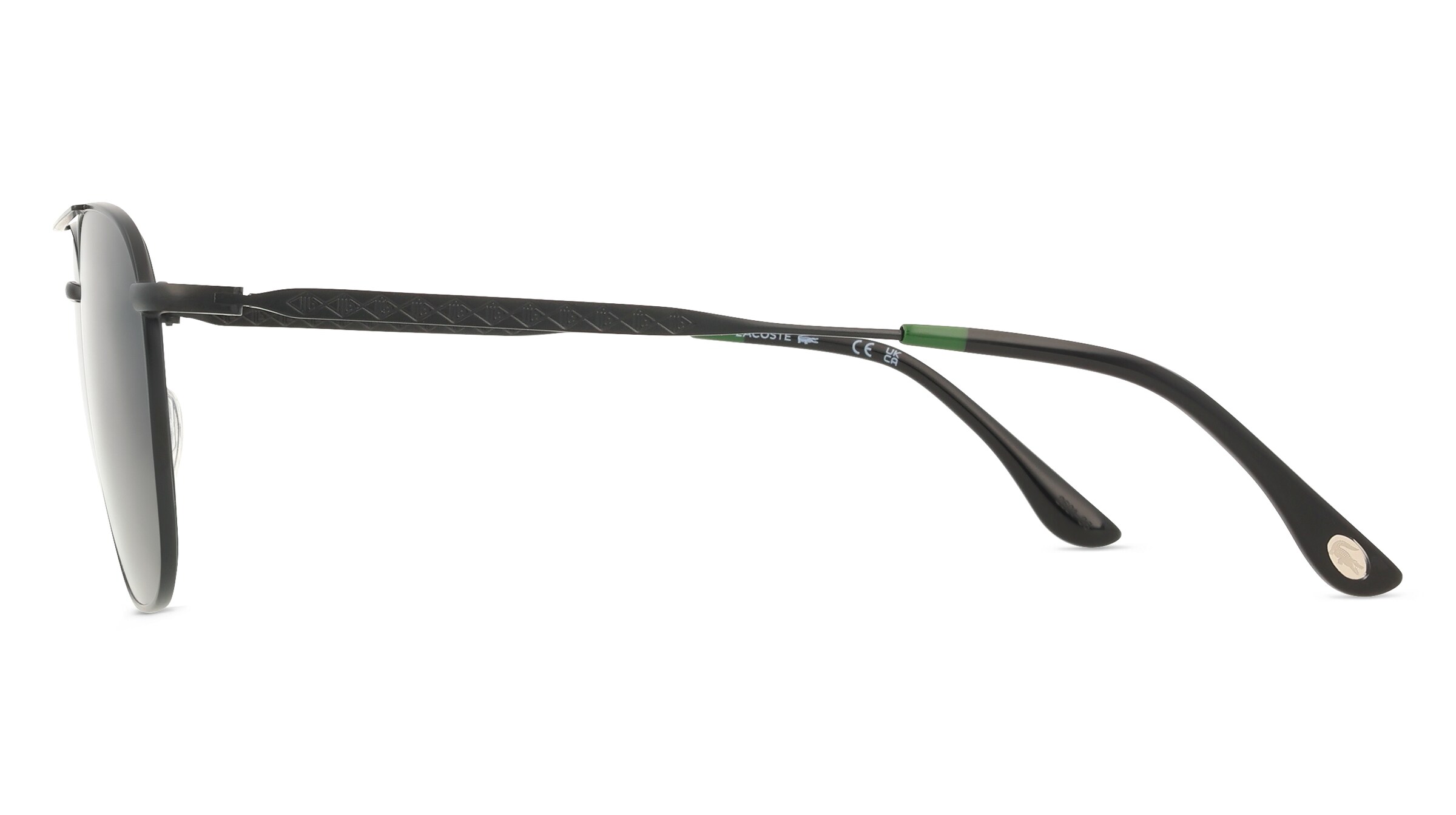 Thumbnail - Lacoste L269S Unisex-Sonnenbrille Vollrand Rectangular Metall-Gestell, schwarz