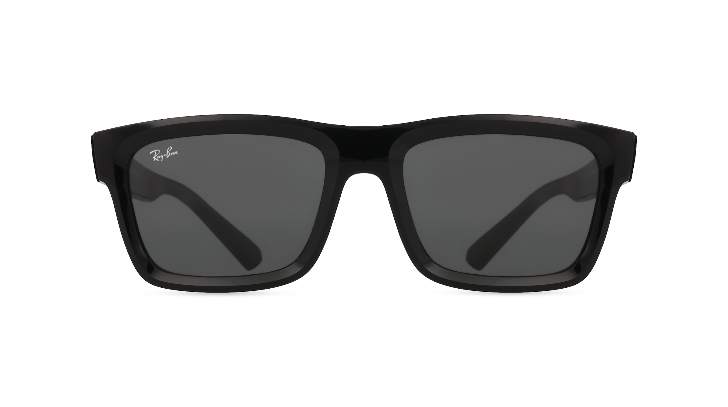 Ray-Ban 0RB4396 WARREN Unisex-Sonnenbrille Vollrand Eckig Acetat-Gestell, schwarz