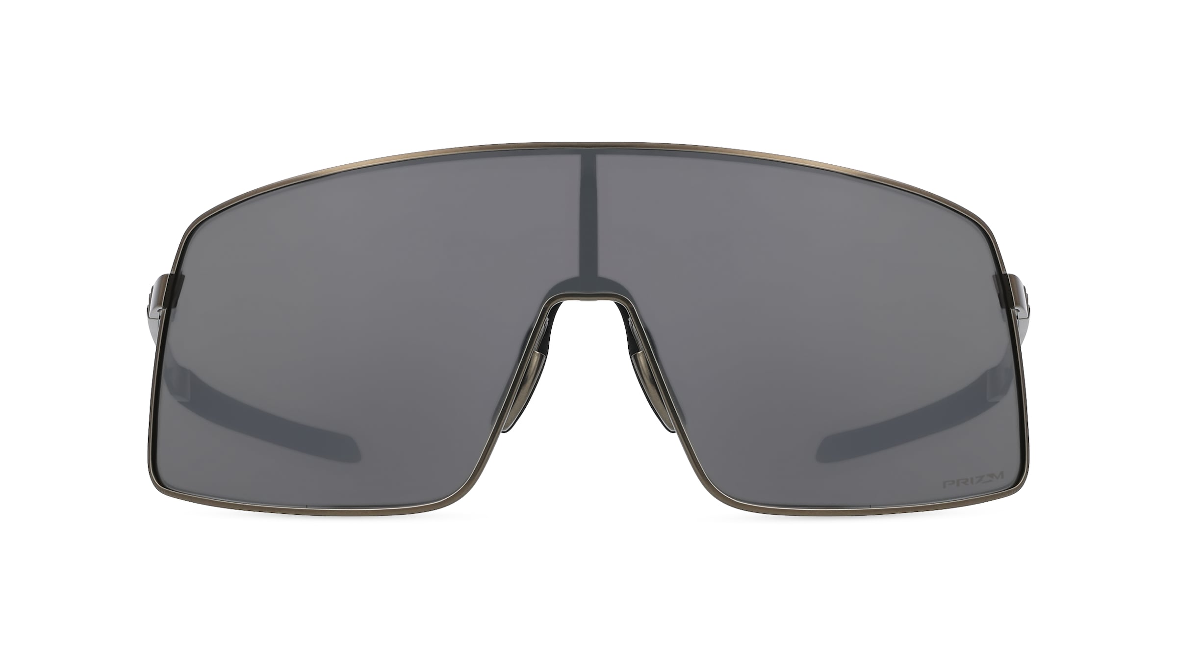 Oakley OO6013 Herren-Sonnenbrille Vollrand Monoscheibe Titan-Gestell, grau