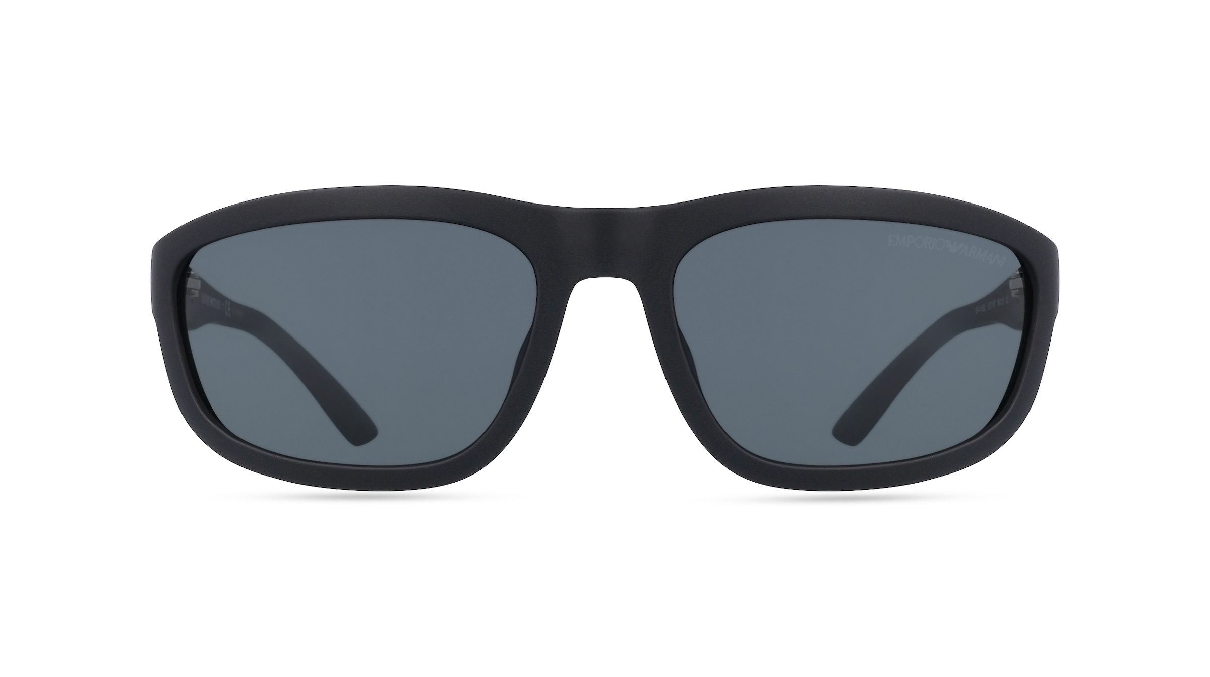 Emporio Armani EA4183U Herren-Sonnenbrille Vollrand Eckig Kunststoff-Gestell, schwarz