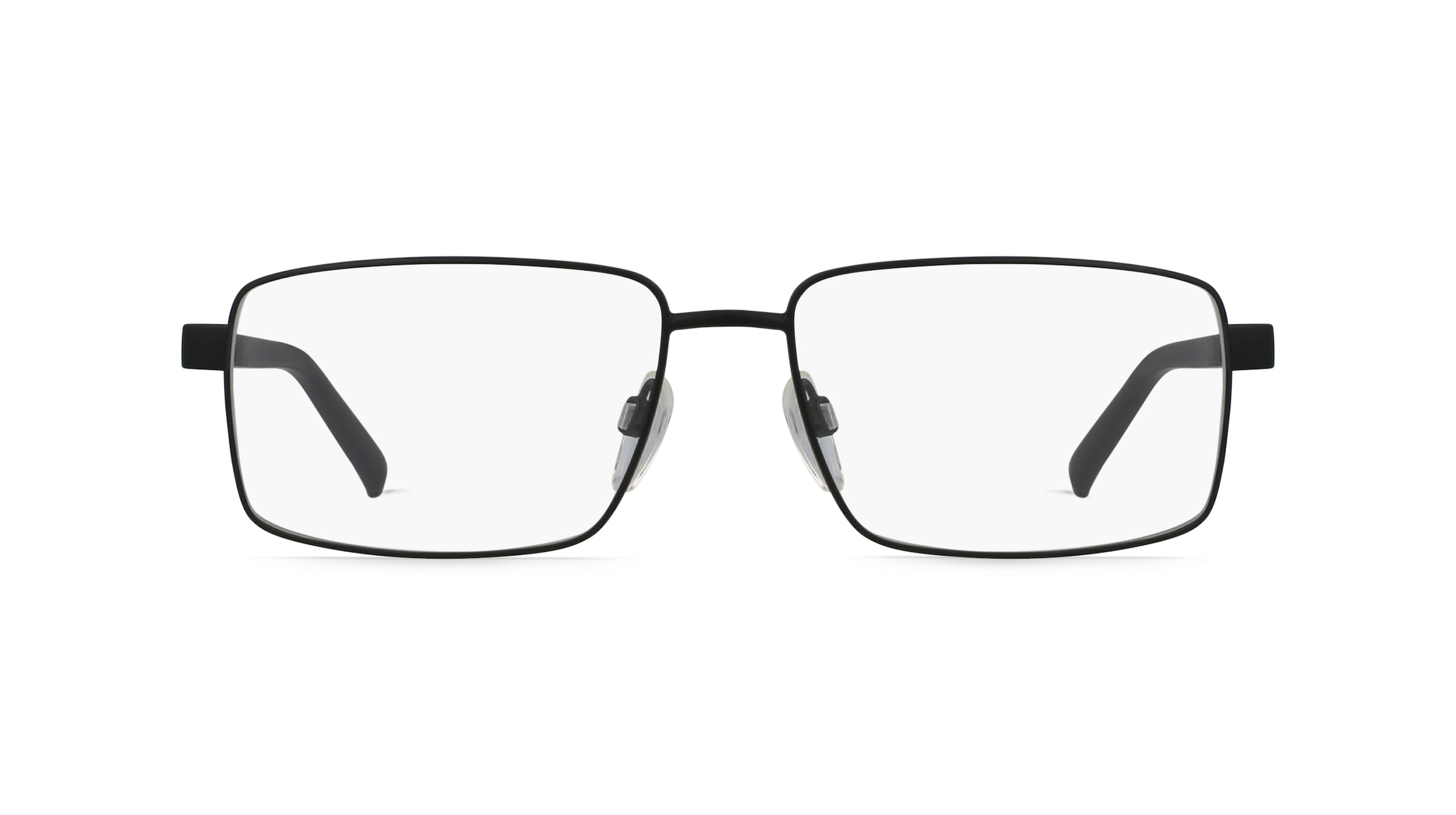 Fielmann CHARME 0834 FLEX CL Herren-Brille inkl. Gläser Vollrand Eckig Metall-Gestell 57mm/16mm/140mm, schwarz