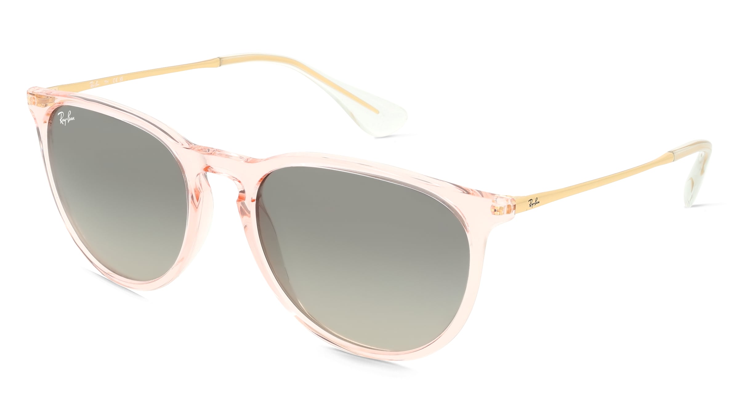 Ray-Ban RB4171 Damen-Sonnenbrille Vollrand Panto Kunststoff-Gestell, Transparent