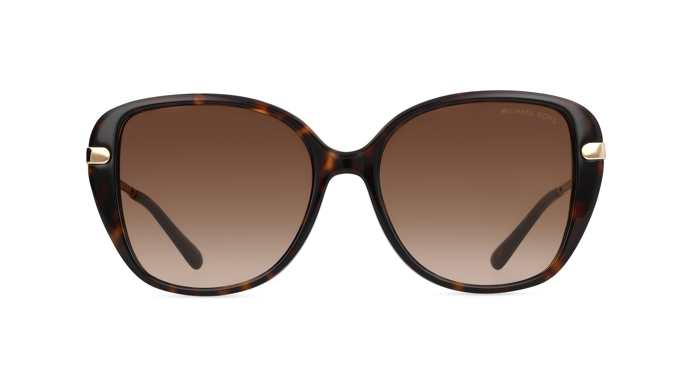 Michael Kors MK2185BU Damen-Sonnenbrille Vollrand Butterfly Acetat-Gestell, braun